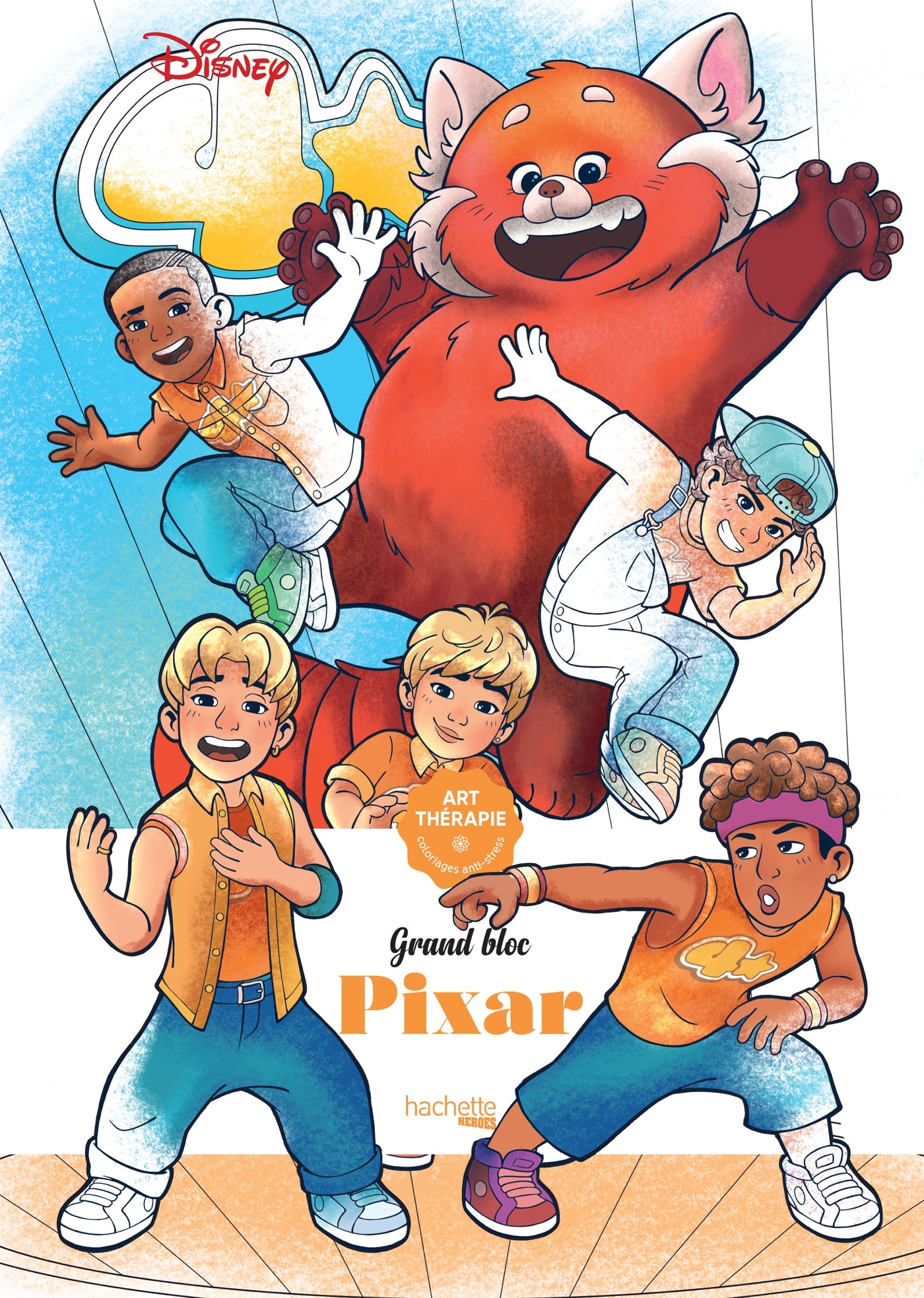 Pixar - 45 coloriages inédits des chefs-d'œuvre des studios Pixar