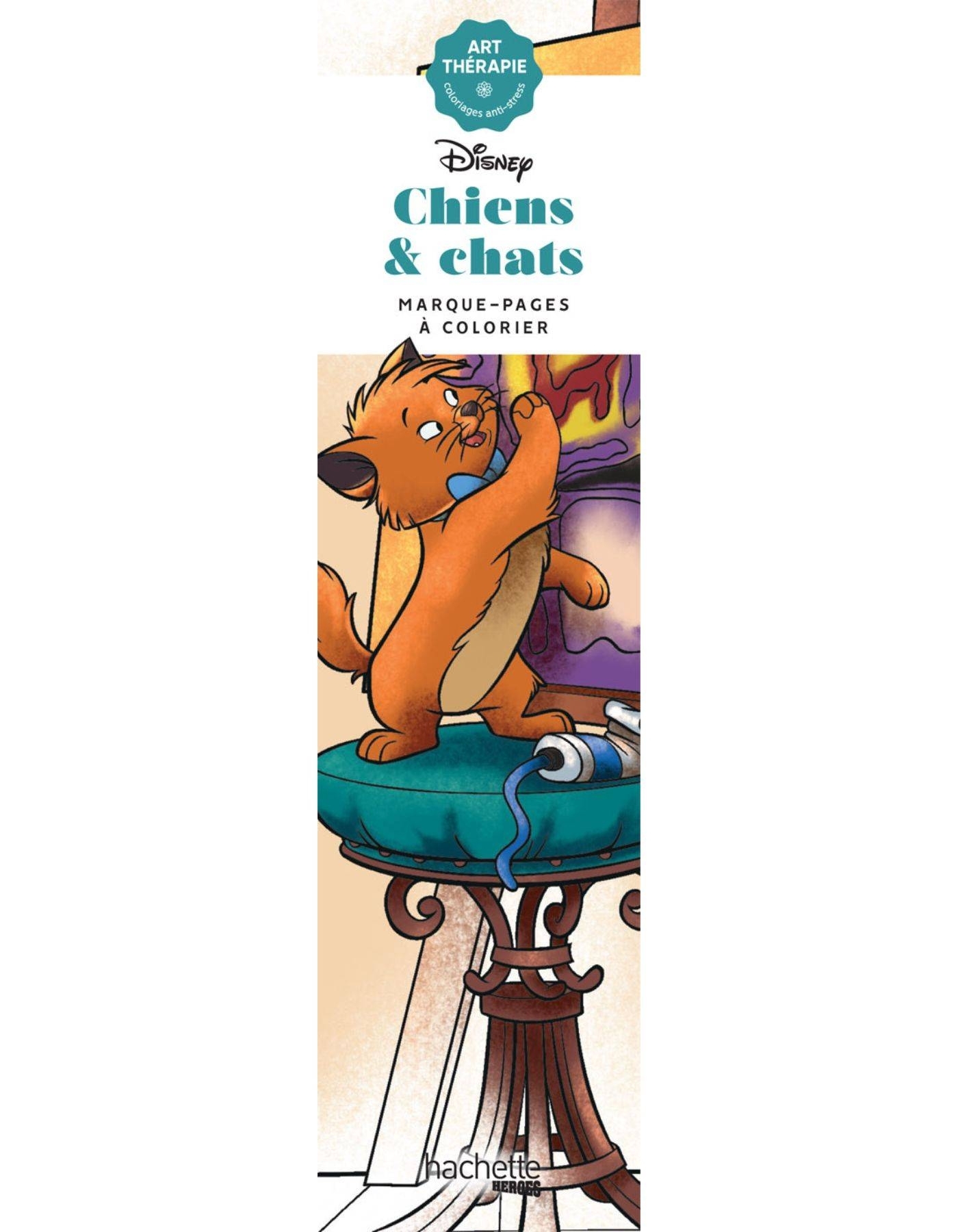 Marque-pages Chiens et chats - Atelier Créatif Disney