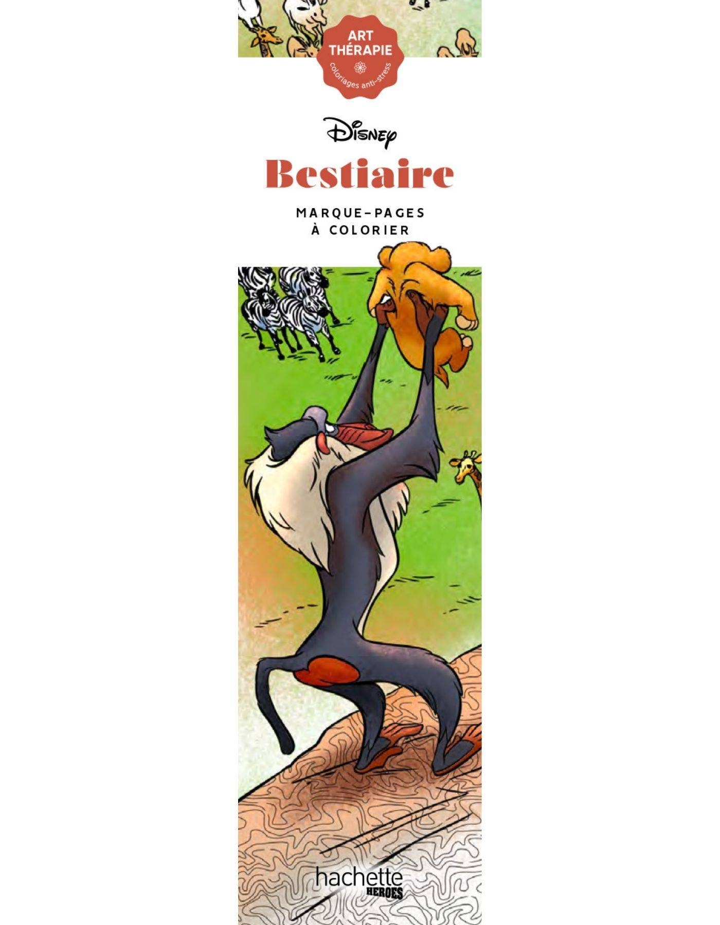 Marque-pages Bestiaire - Atelier Créatif Disney