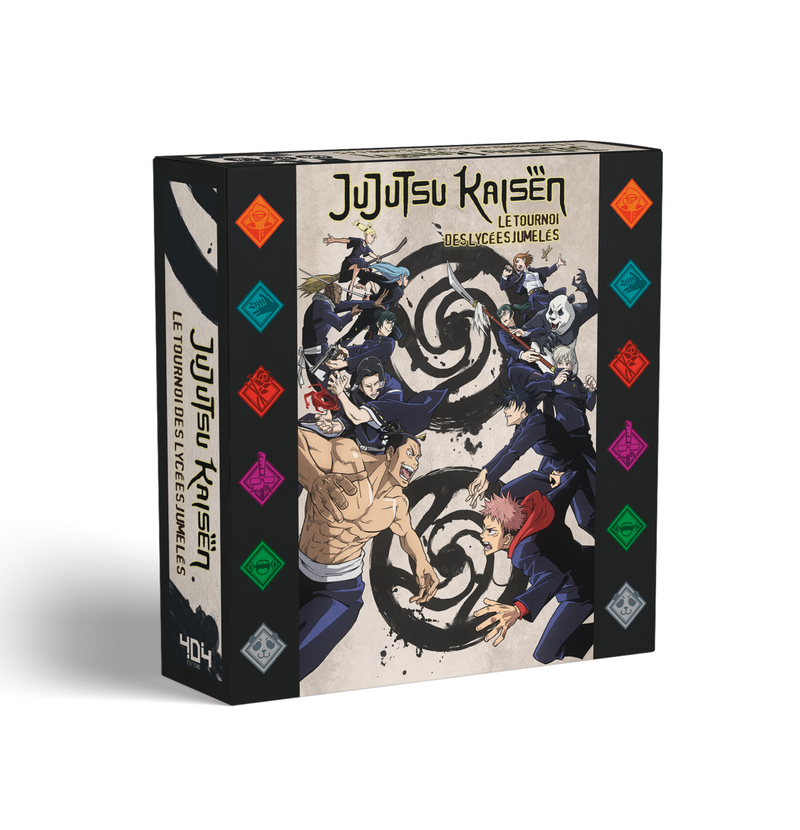 Jujutsu Kaisen - Le jeu de société - Le tournoi des lycées jumelés
