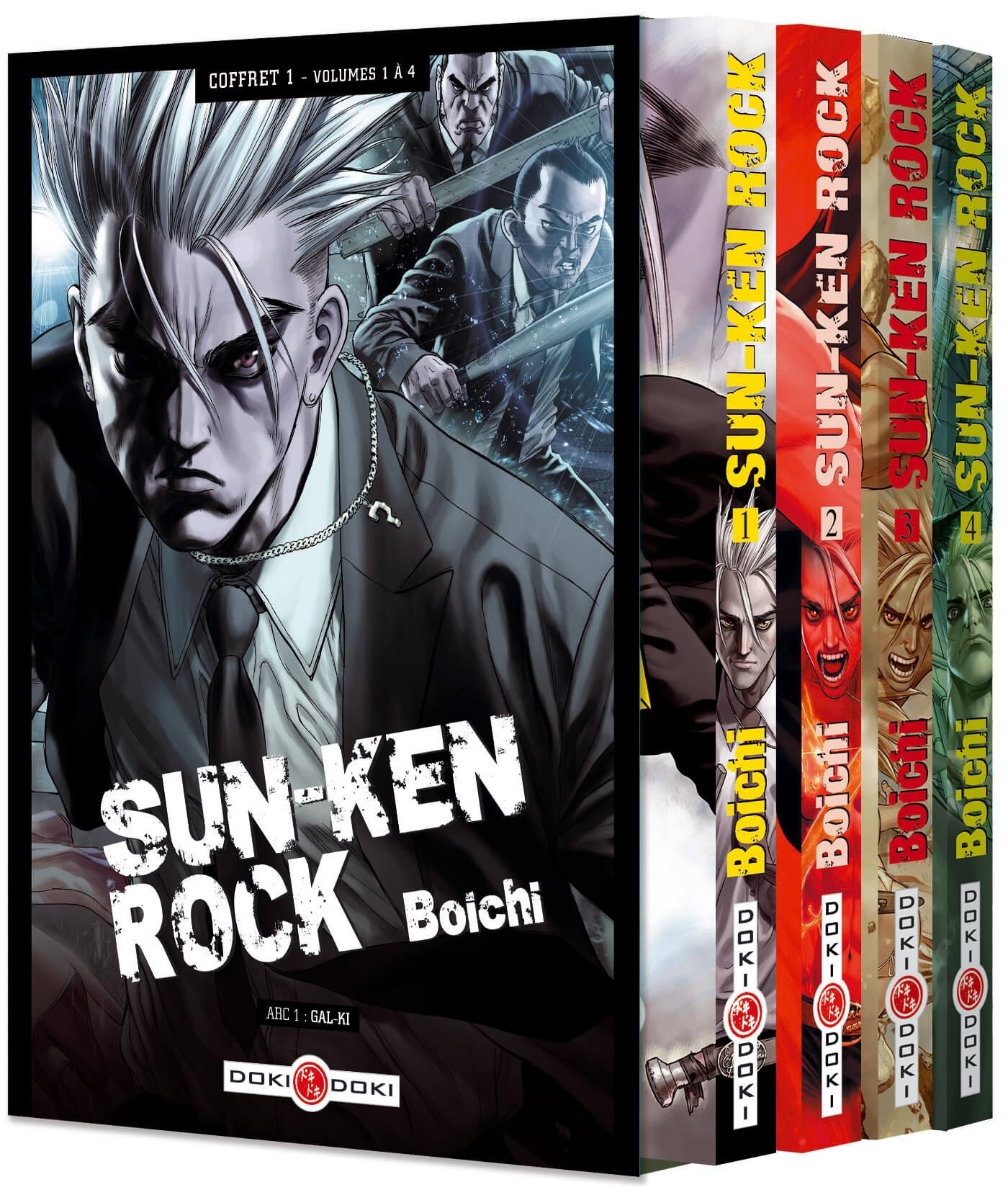Sun-Ken Rock - coffret vol. 01 à vol. 04