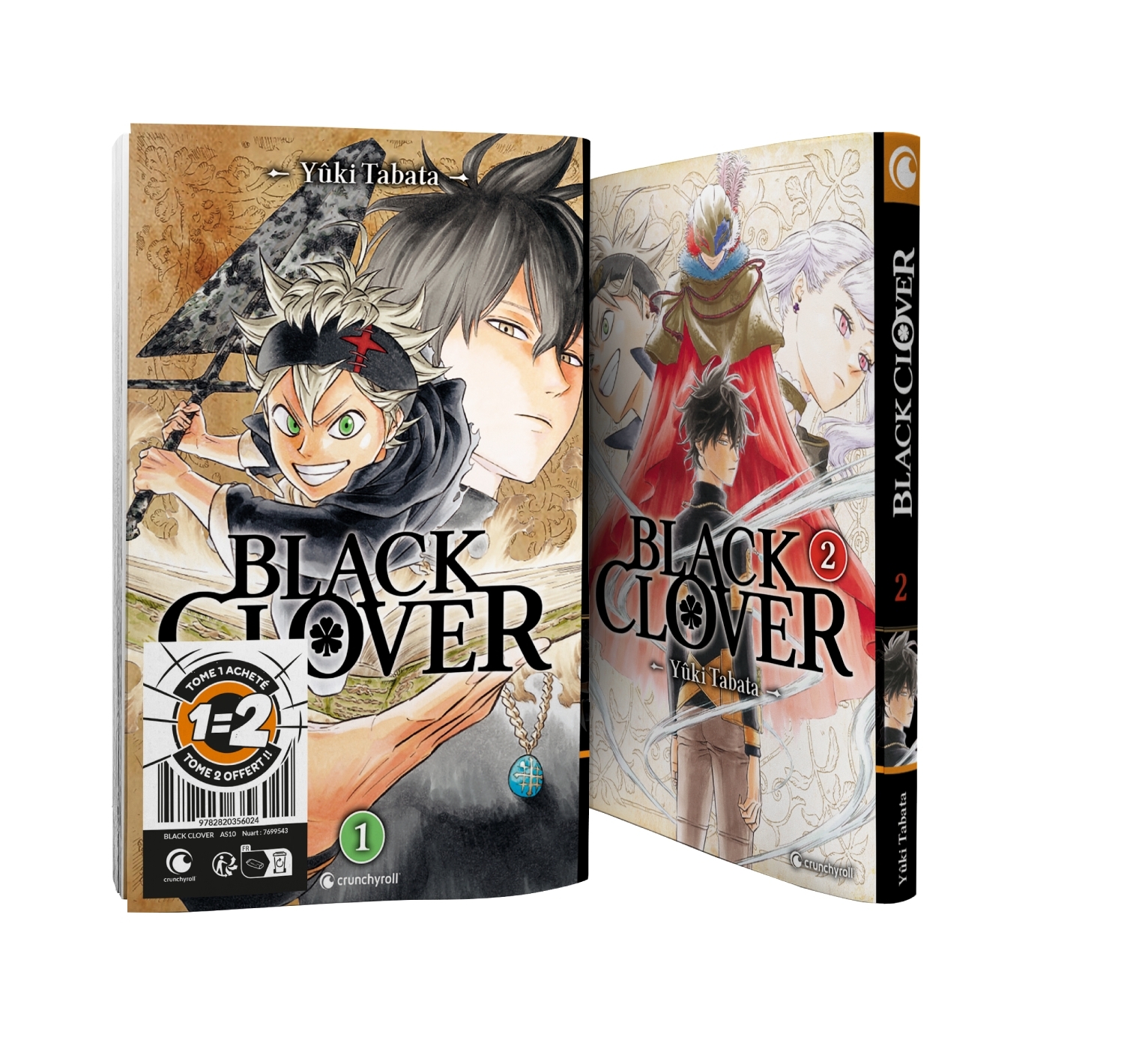 Black Clover - Tomes 1 & 2 - Offre 2026