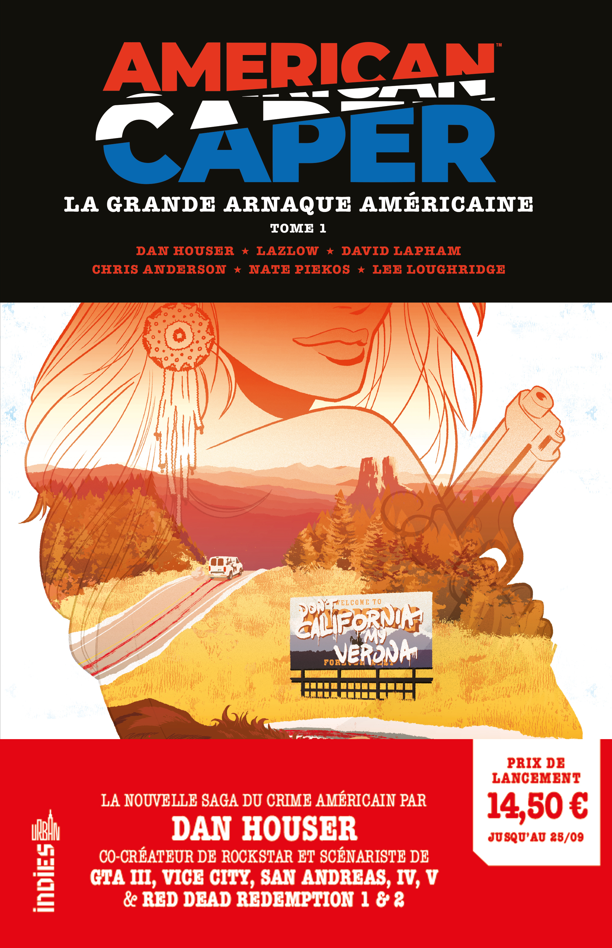 Couverture de American Caper - La Grande Arnaque Américaine tome 1
