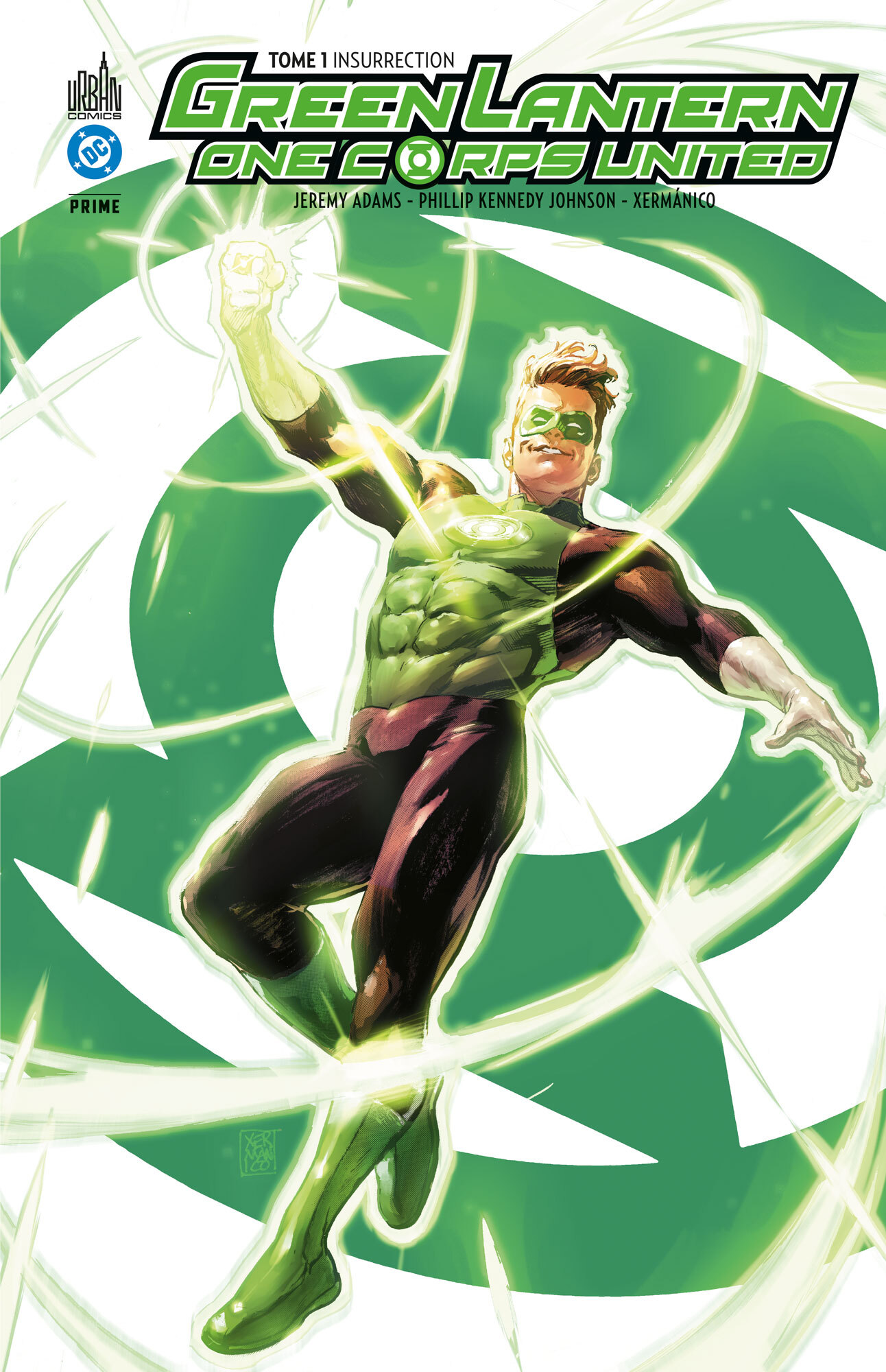 Couverture de Green Lantern One Corps United tome 1
