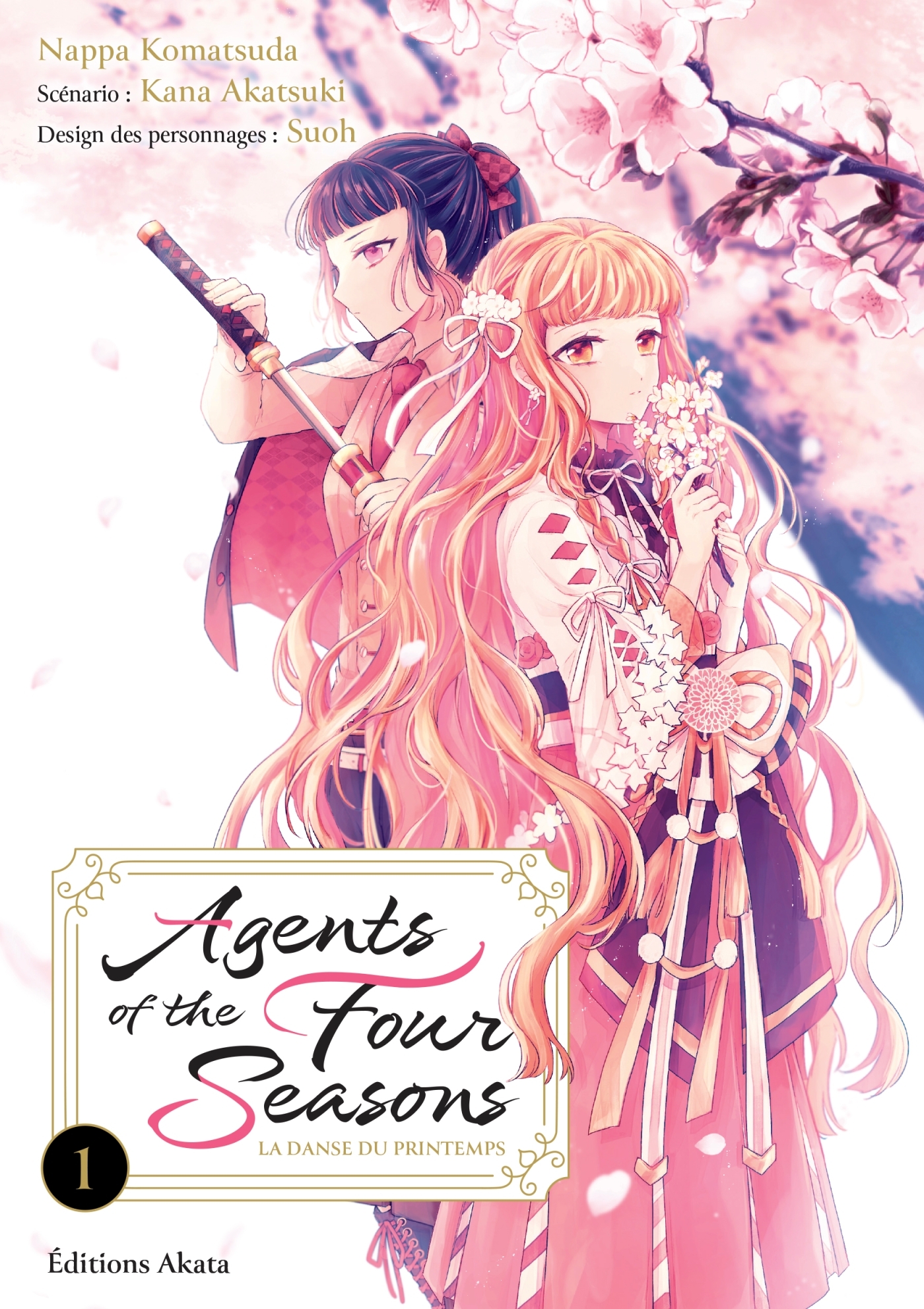 Couverture de Agents of the Four Seasons : La Danse du printemps - Tome 1