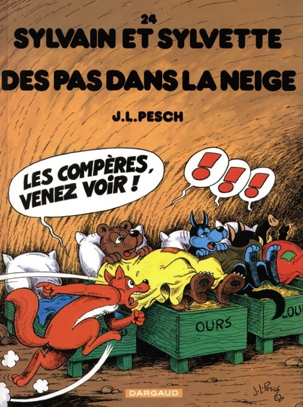 Sylvain et Sylvette - Tome 24 : Des pas dans la neige