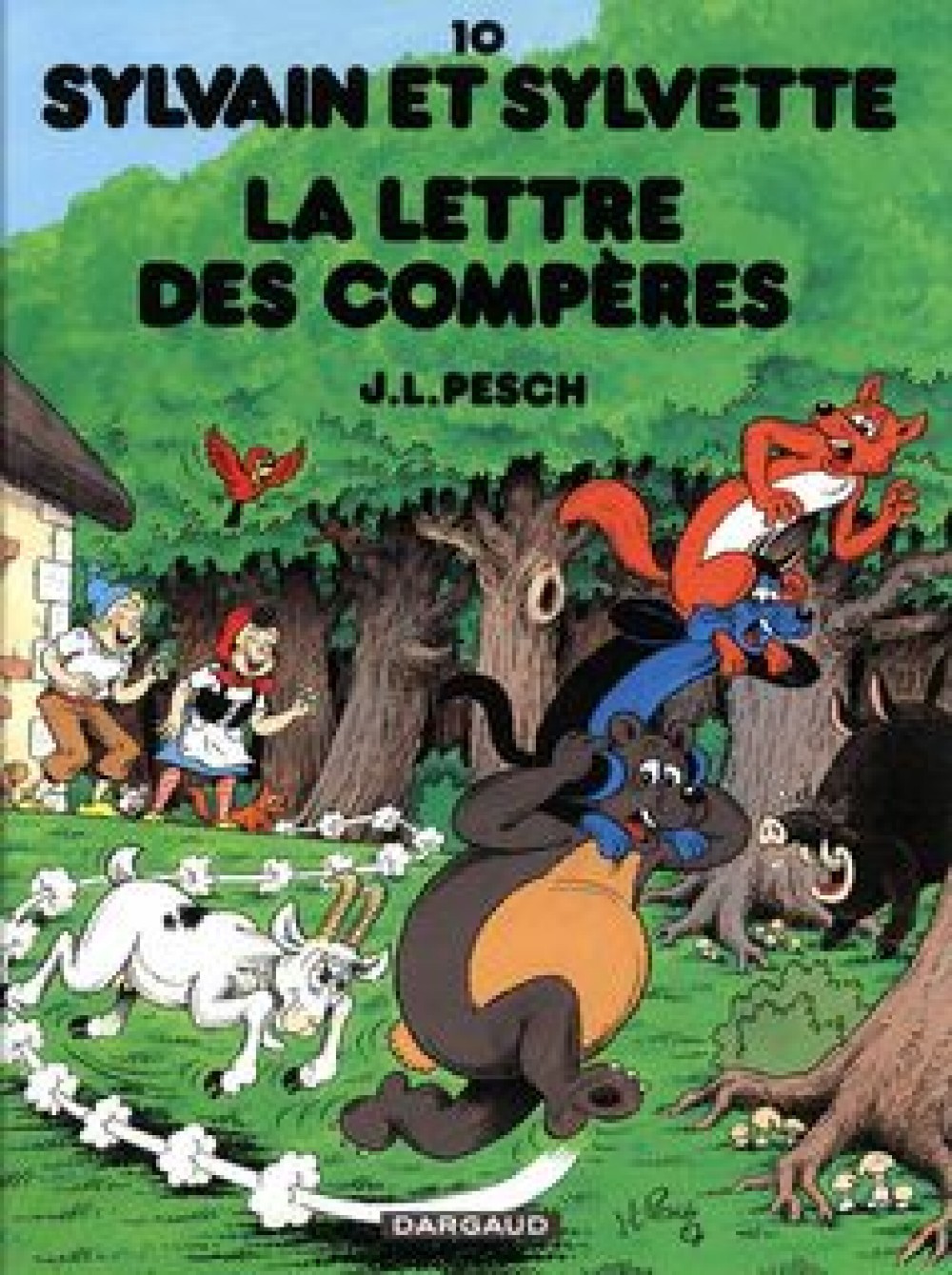 Sylvain et Sylvette - Tome 10 : La Lettre des Compères
