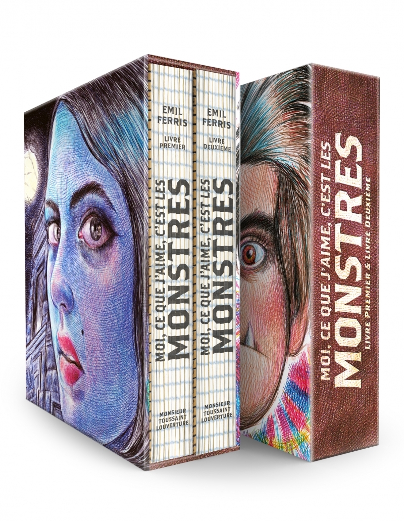 Moi, ce que j'aime, c'est les monstres - Coffret Livres 1 et 2