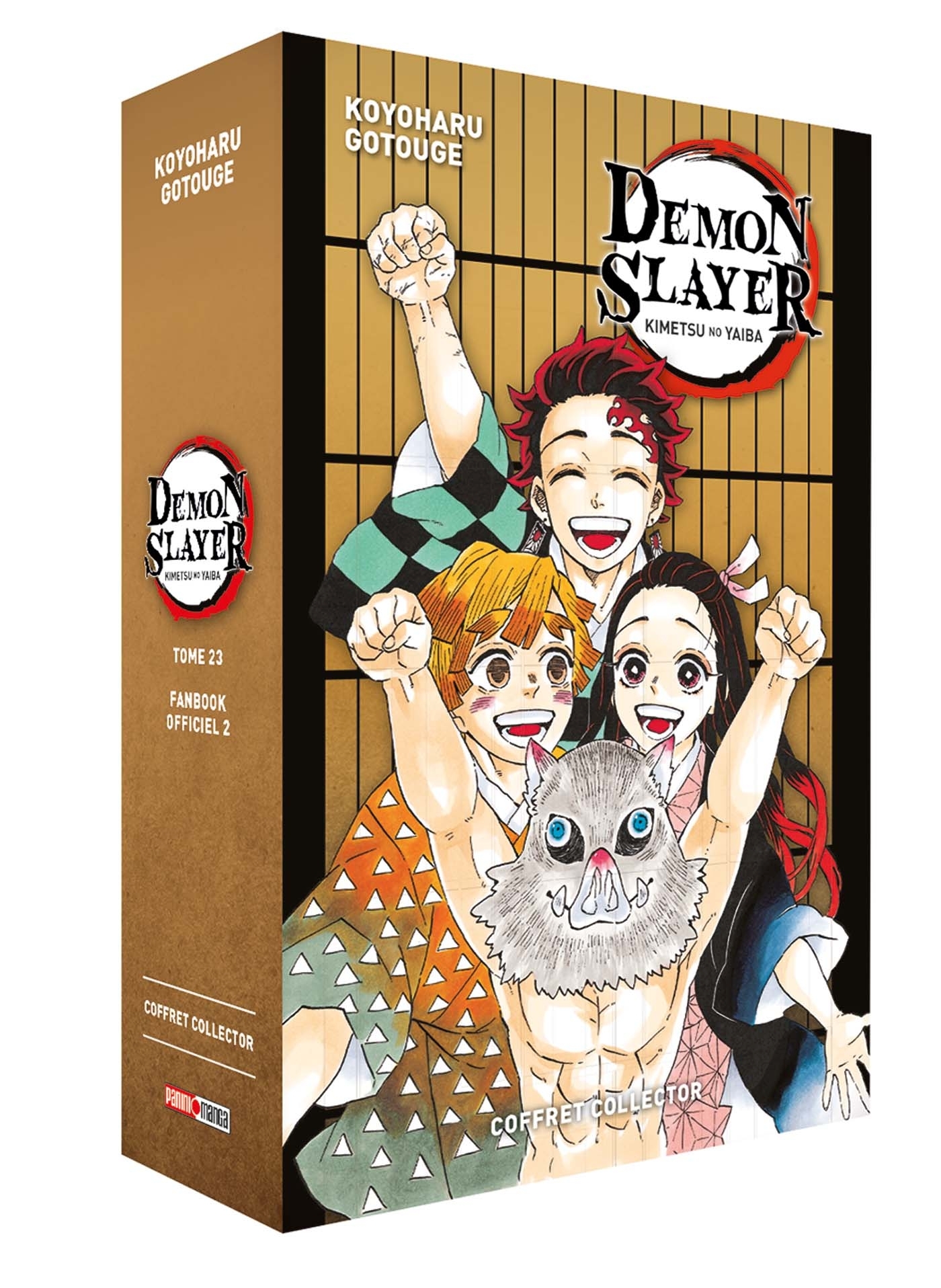 Coffret Demon Slayer T23 + Fanbook N°02