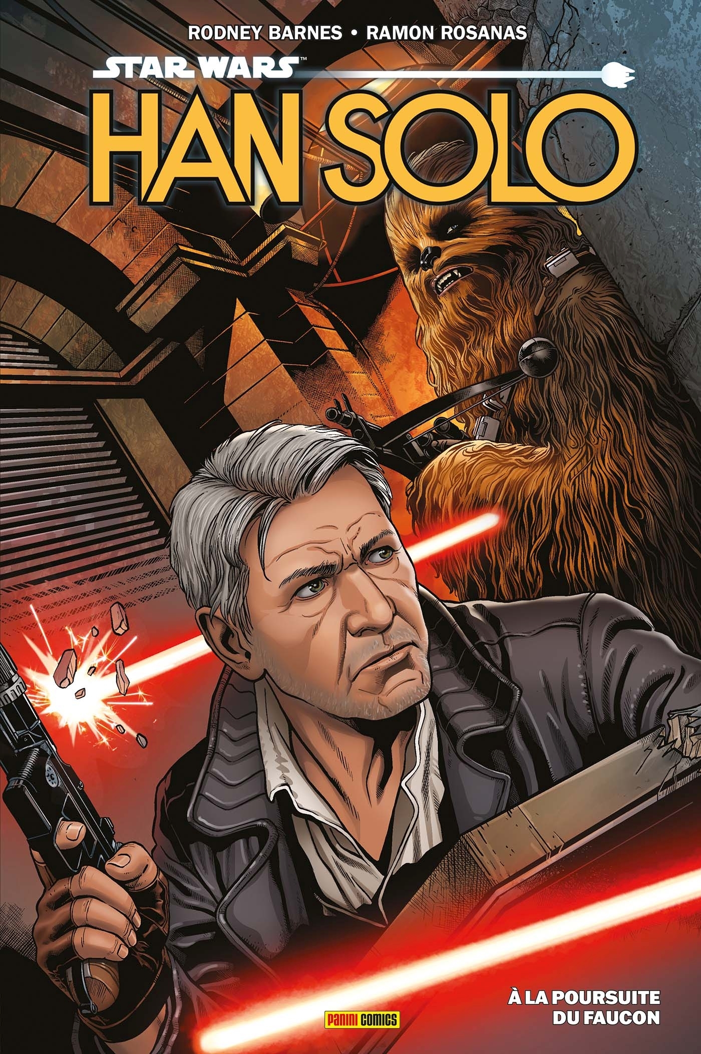 Couverture de Star Wars - Han Solo : À la poursuite du Faucon