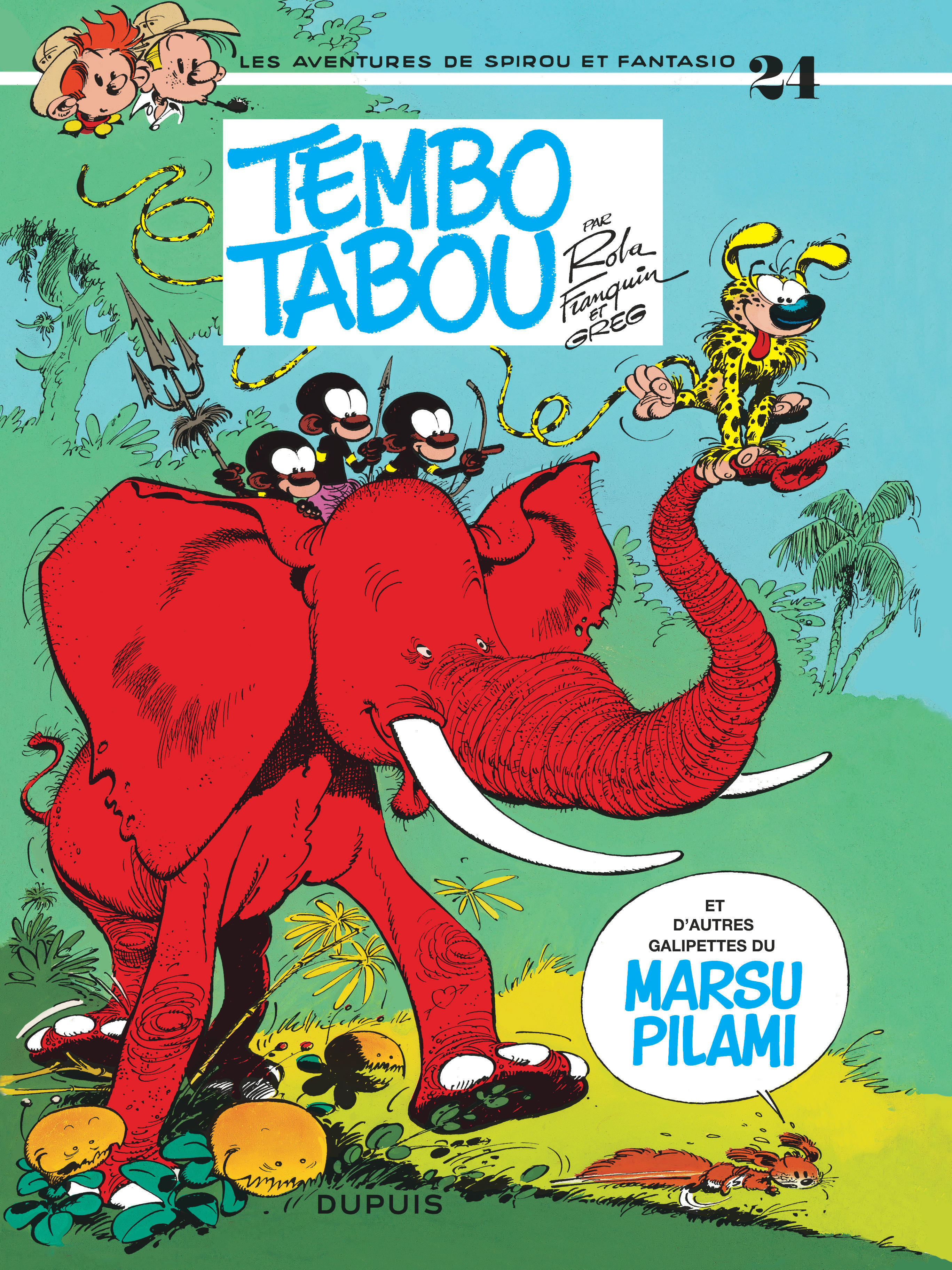 Spirou et Fantasio - Tome 24 : Tembo Tabou