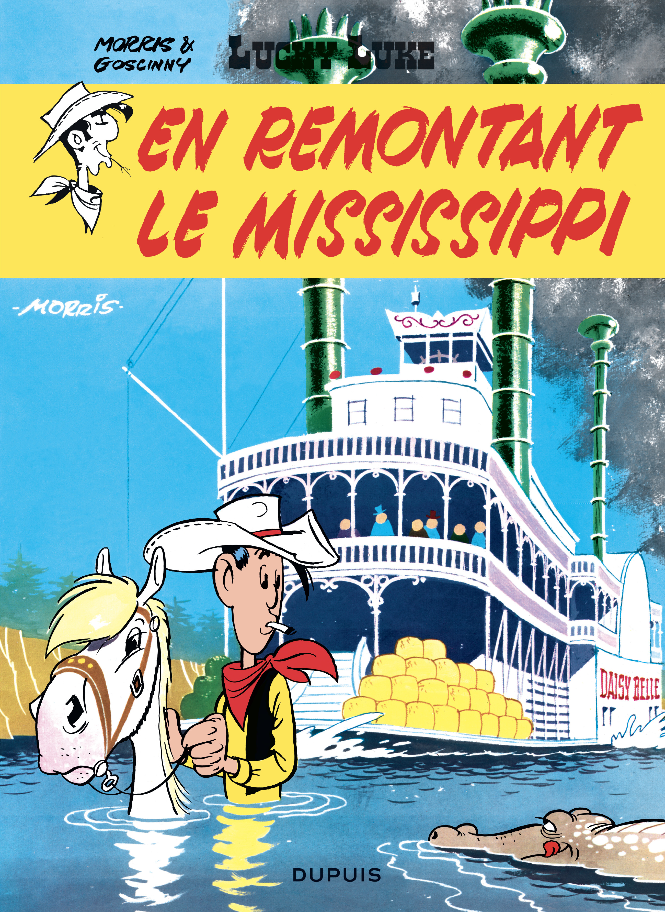 Lucky Luke - Tome 16 : En remontant le Mississippi - Édition classique