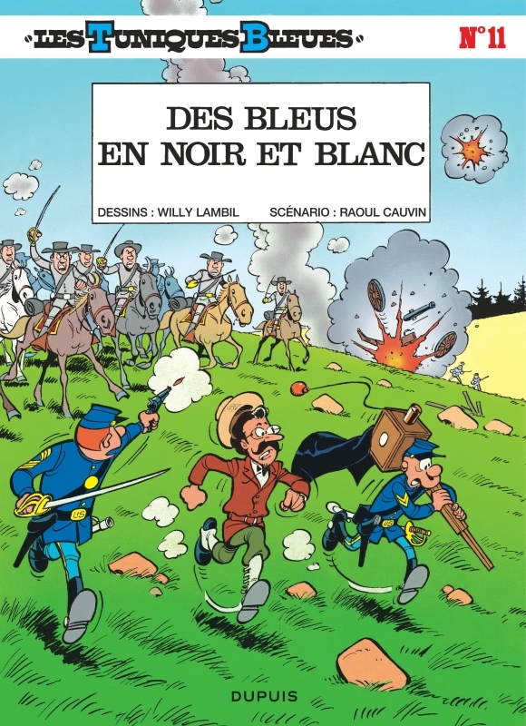 Les Tuniques Bleues - Tome 11 : Des Bleus en noir et blanc