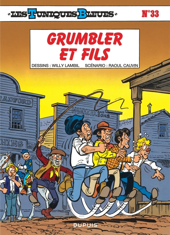 Les Tuniques Bleues - Tome 33 : Grumbler et fils - Édition classique