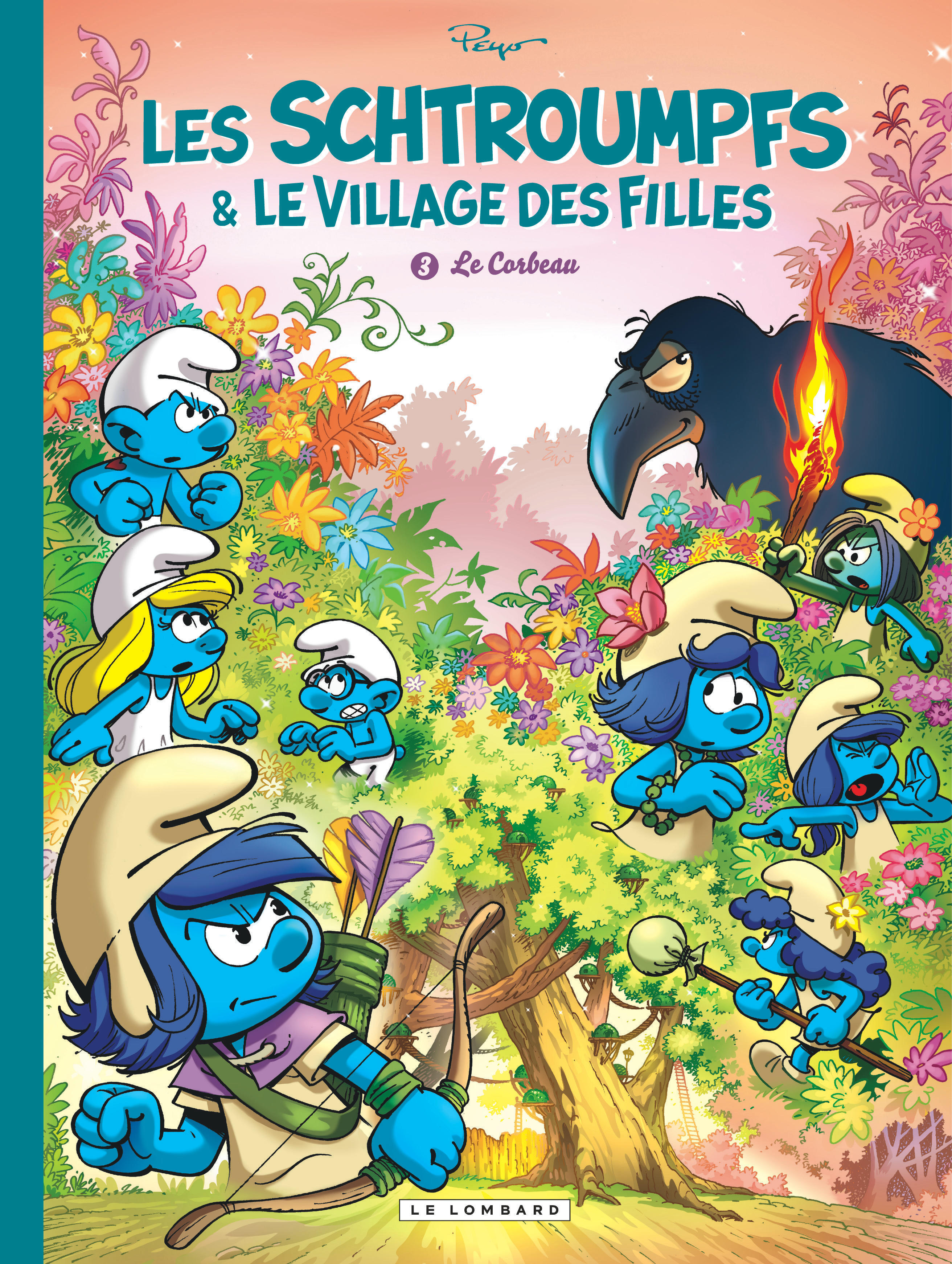 Les Schtroumpfs et le Village des filles - Tome 3 : Le Corbeau - Édition 2019