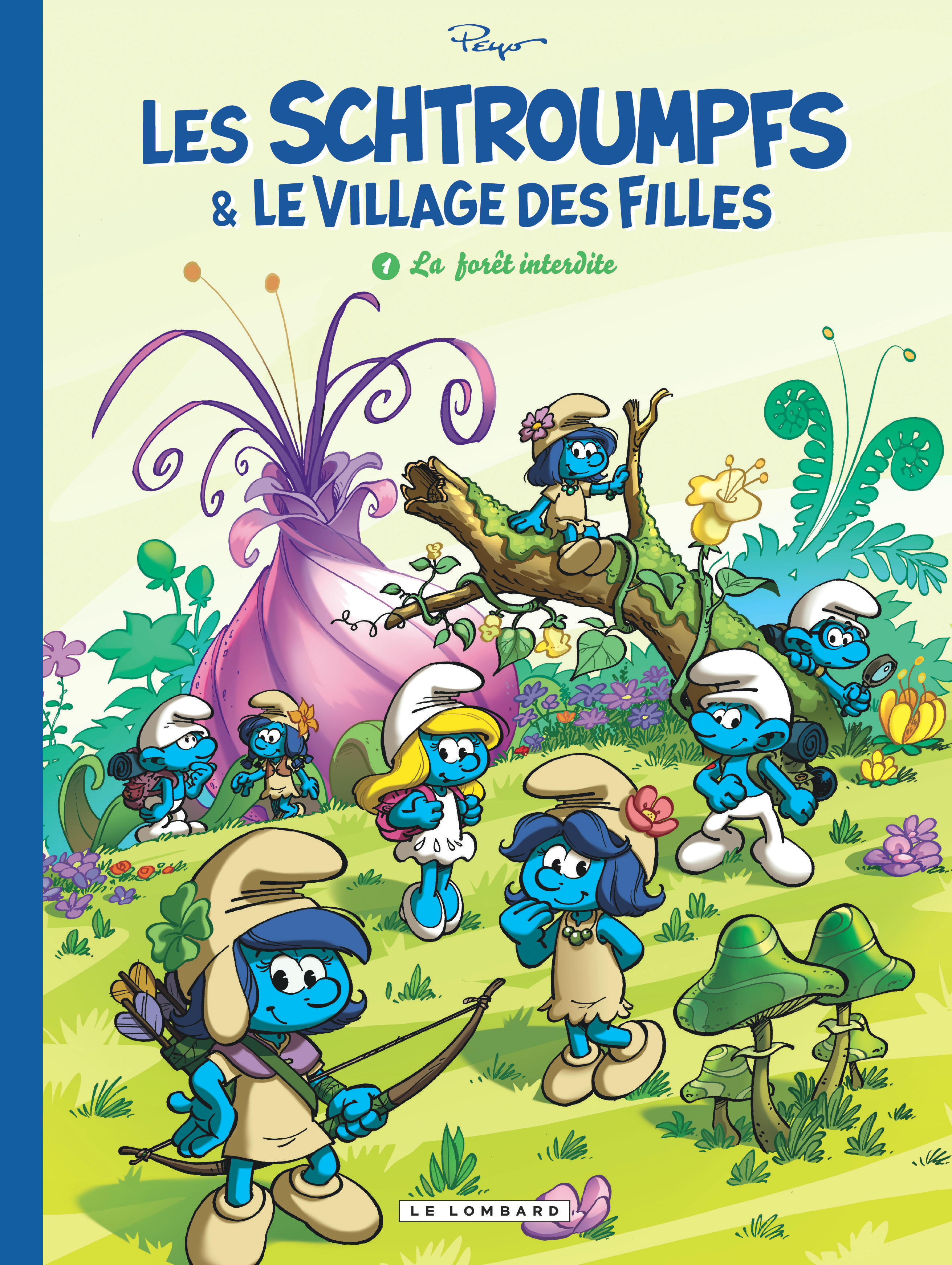 Les Schtroumpfs et le Village des filles - Tome 1 : La Forêt interdite - Édition 2017