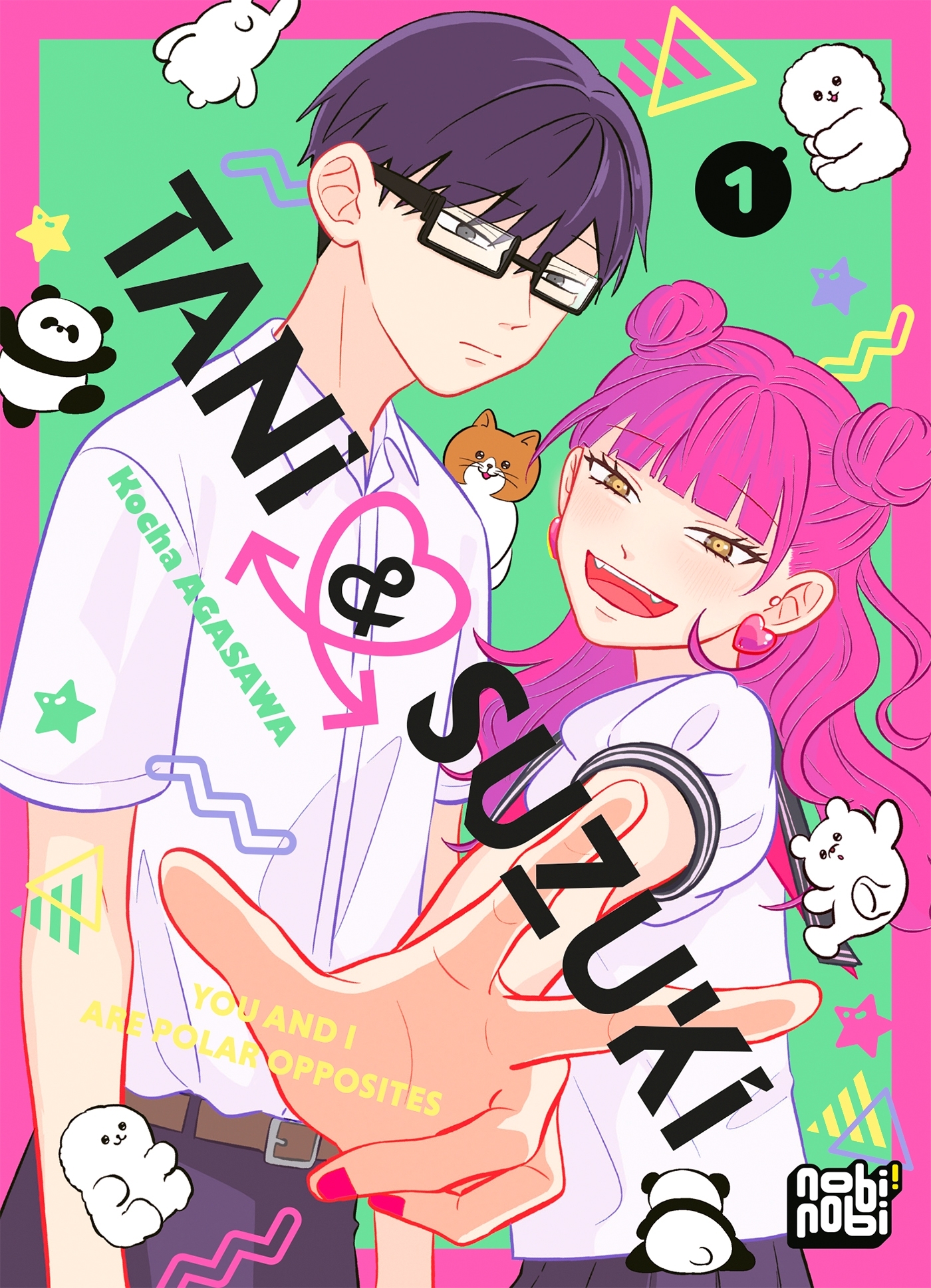 Couverture de Tani & Suzuki - You and I are polar opposites T01