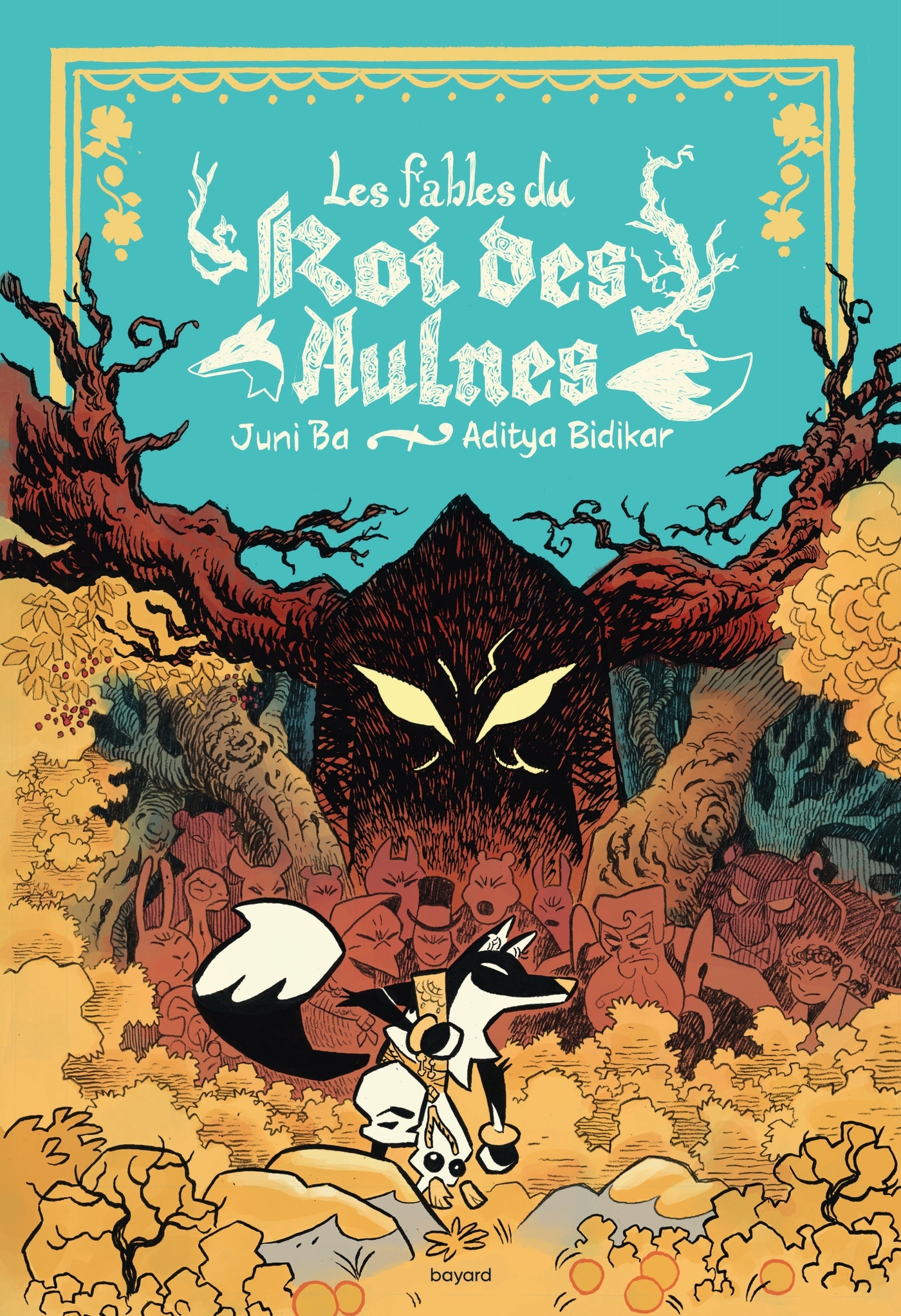 Couverture de Les fables du Roi des Aulnes