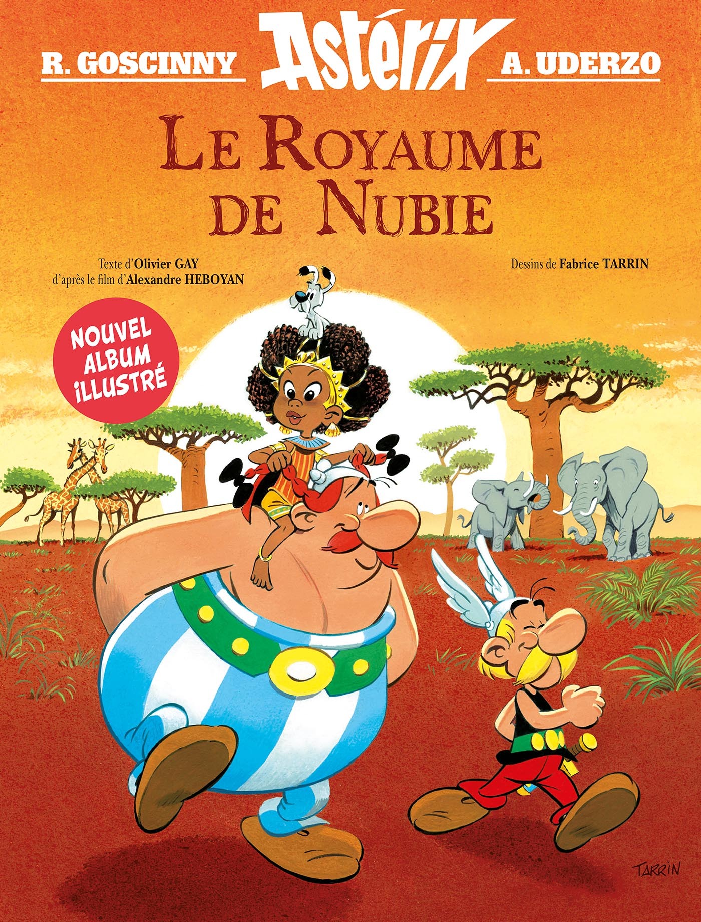 Astérix - Le royaume de Nubie - album illustré