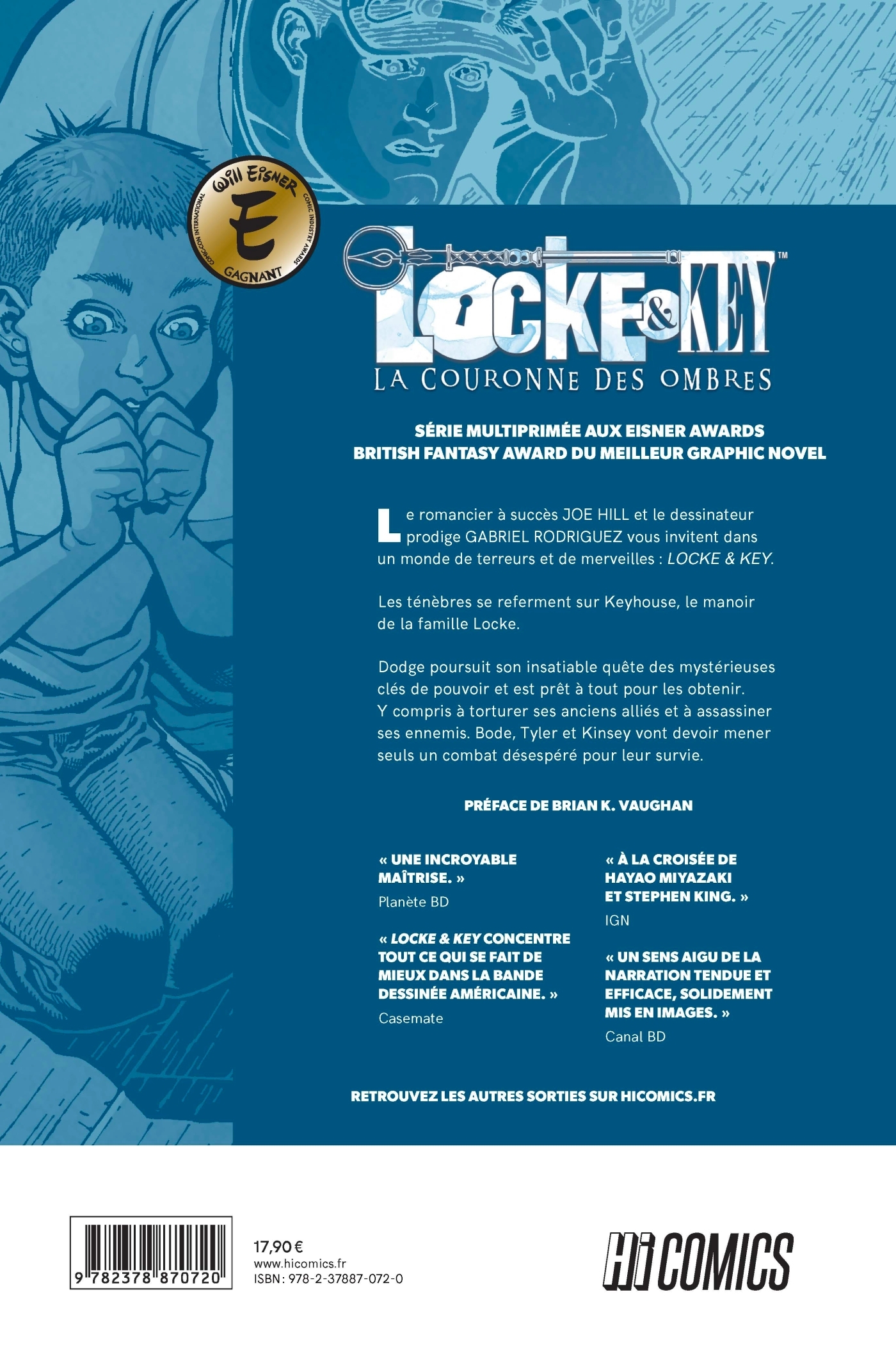 Locke & Key, T3 : La Couronne des ombres