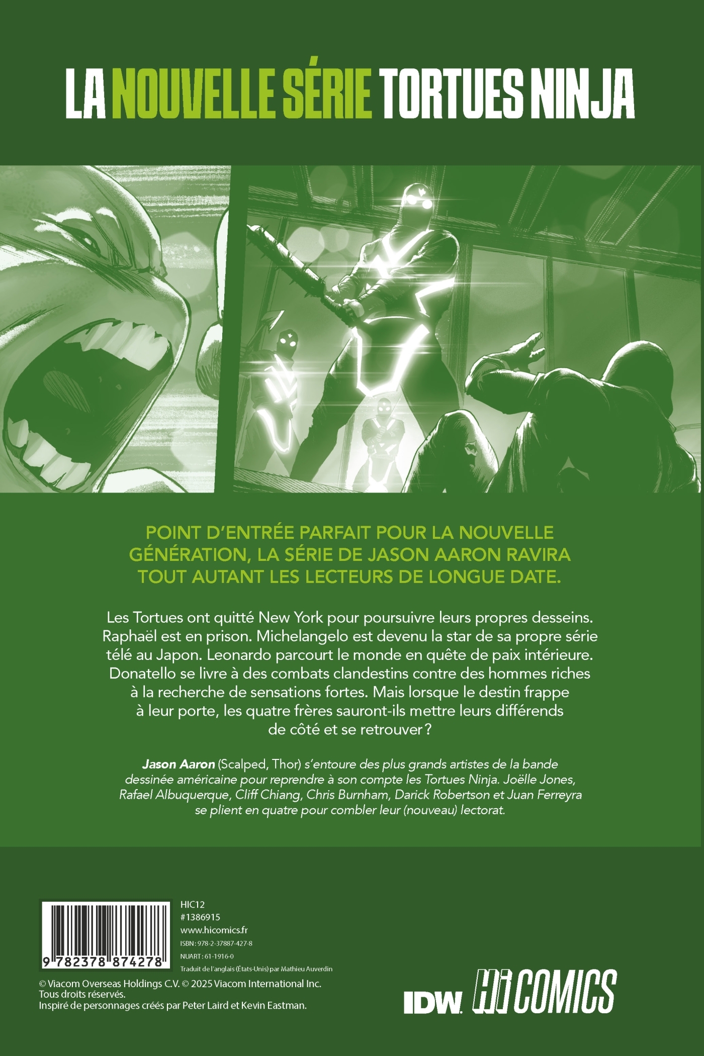 Les Tortues Ninja - TMNT, T1 : Retour à New York