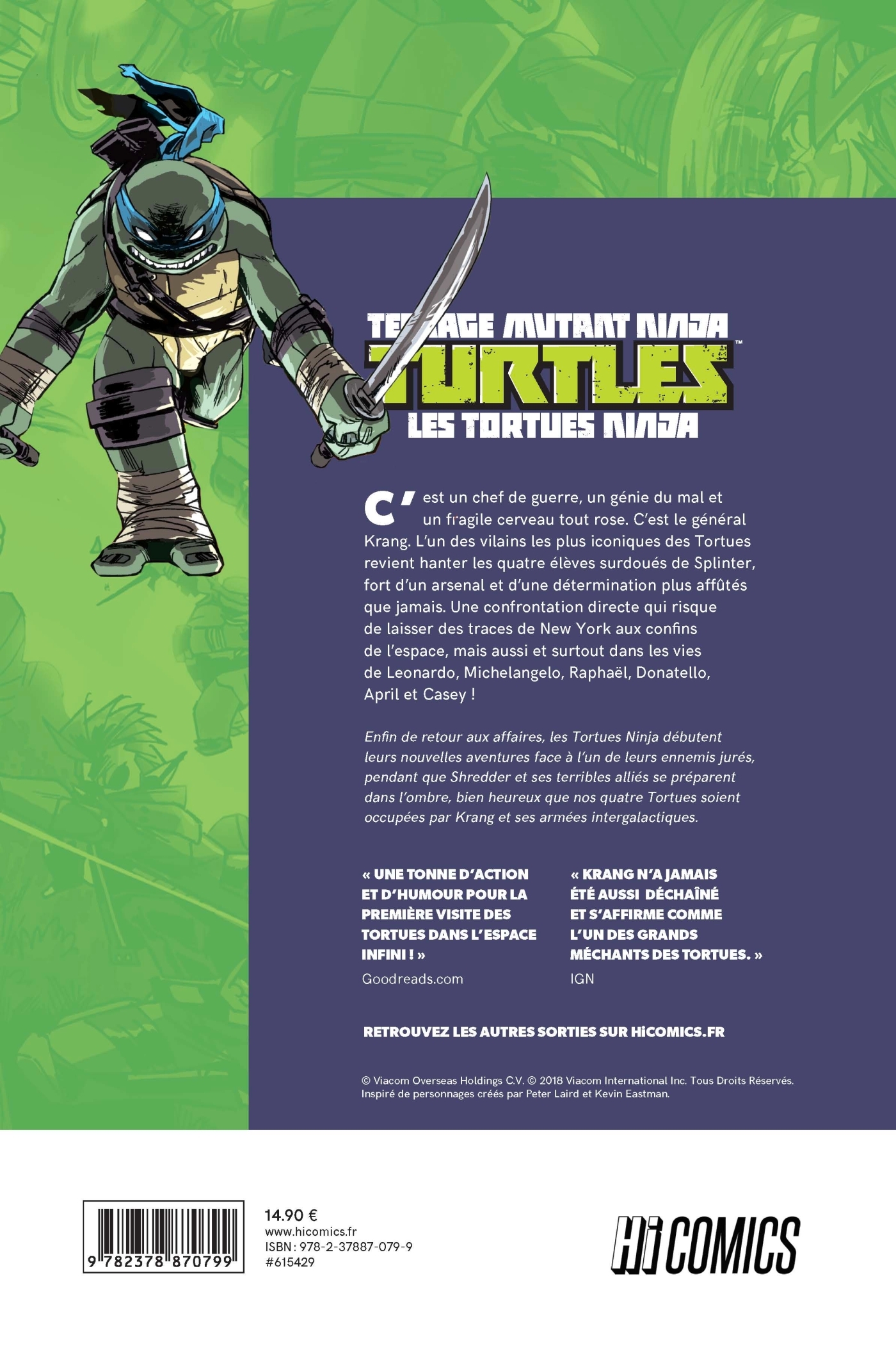 Les Tortues ninja - TMNT, T1 : La Guerre de Krang