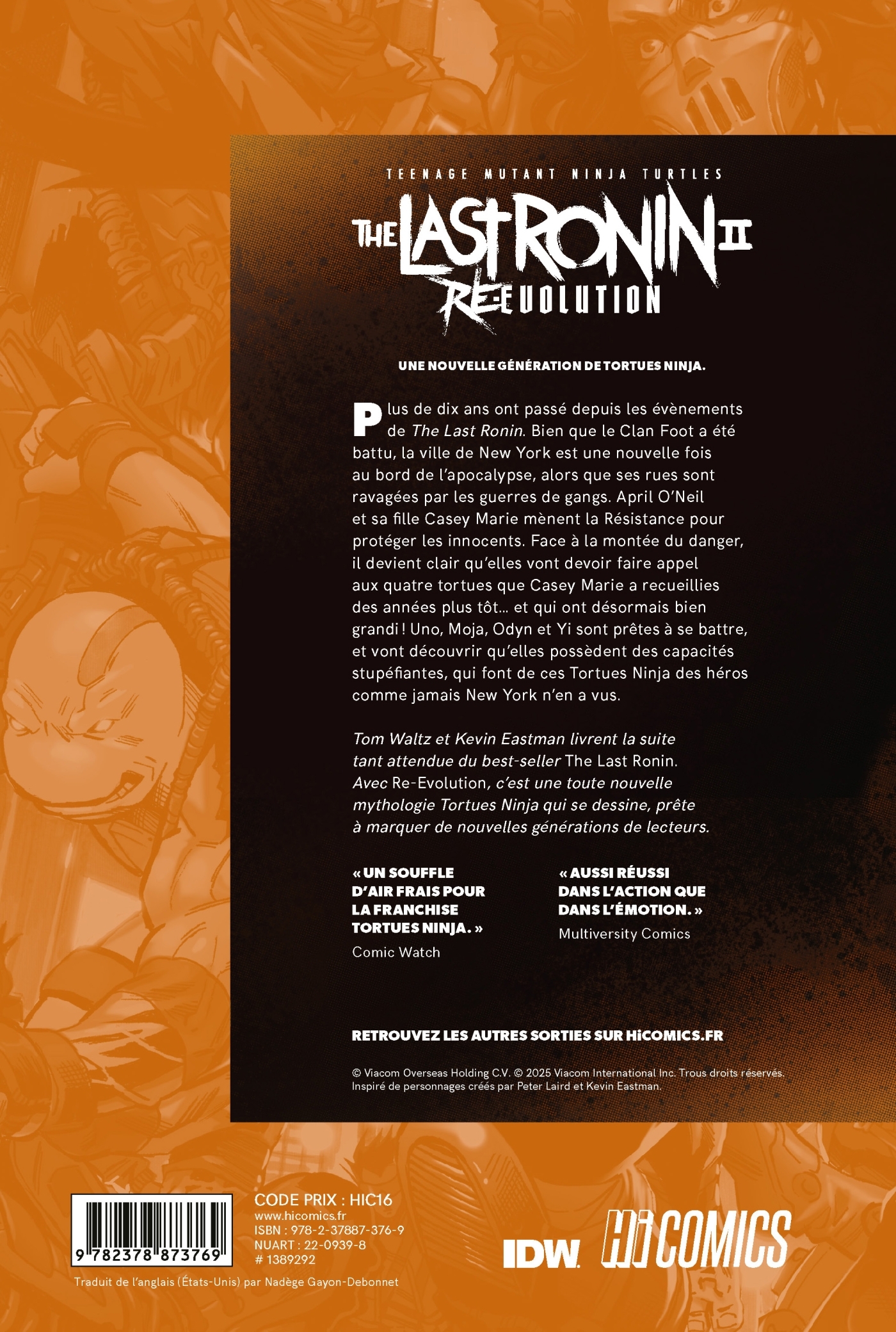Les Tortues Ninja - TMNT : The Last Ronin II - Re-Evolution