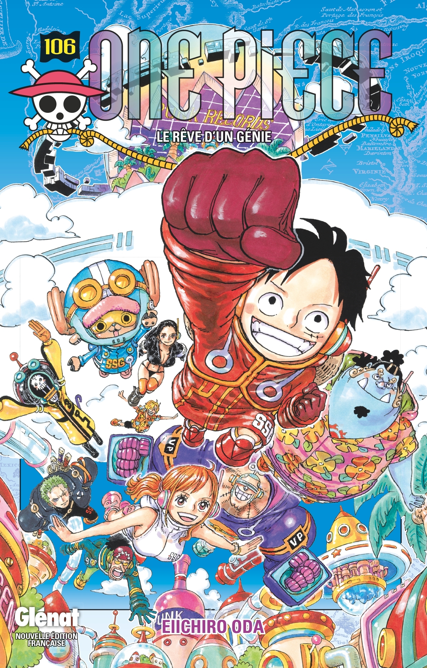 One Piece - Tome 106 : Le rêve d'un génie - Édition originale