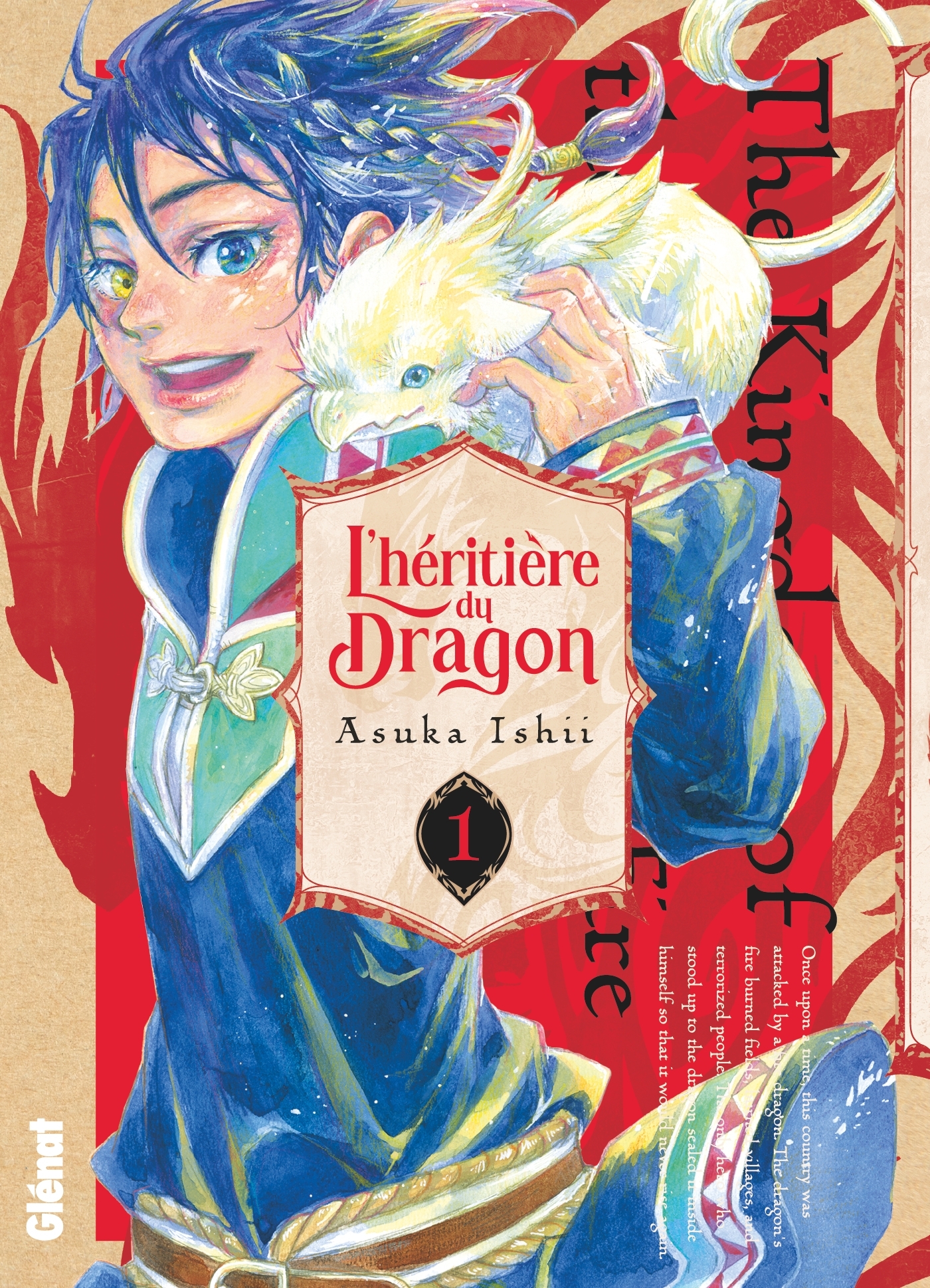 Couverture de L'Héritière du dragon - Tome 01