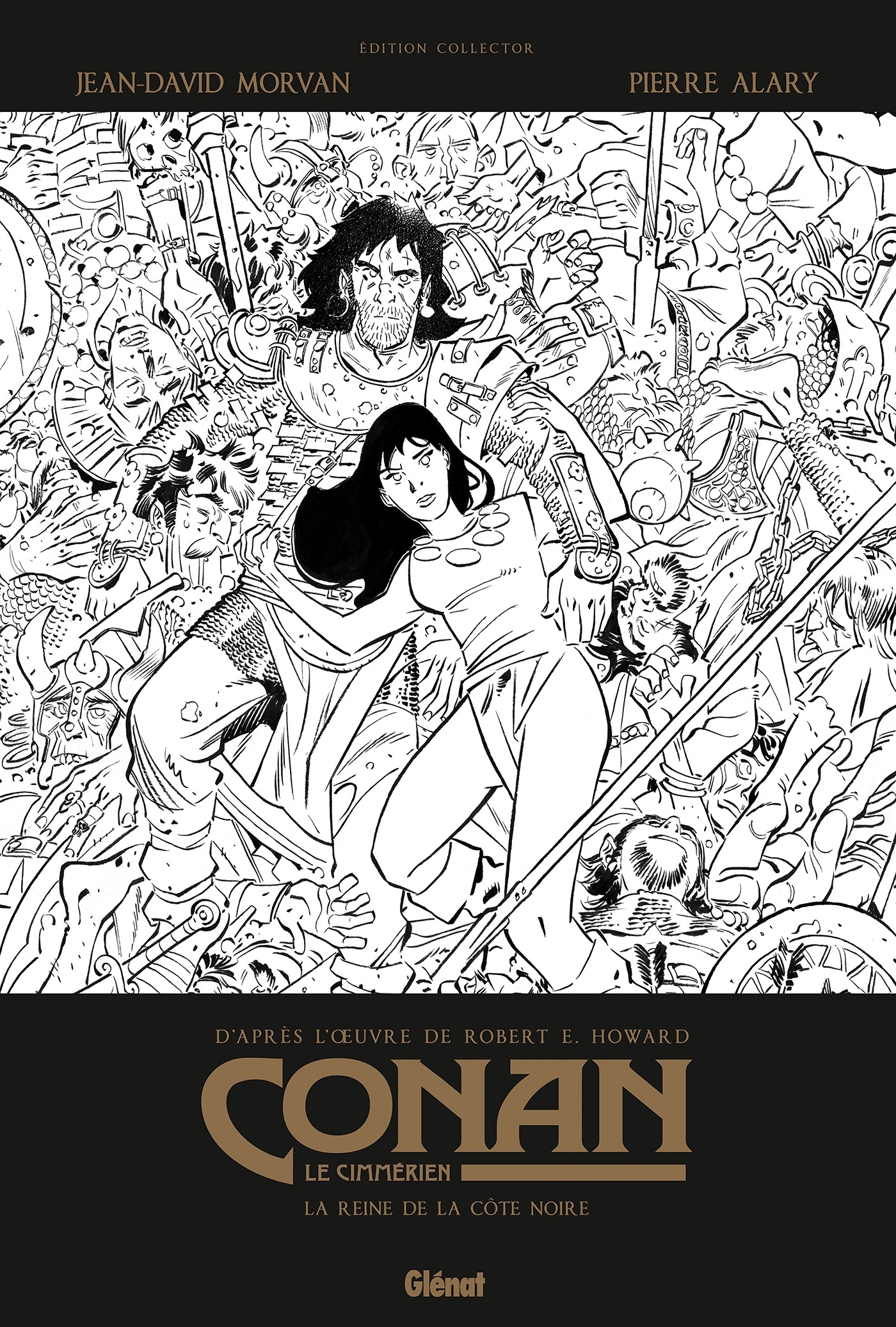 Conan le Cimmérien - La Reine de la côte noire - Édition grand format N&B