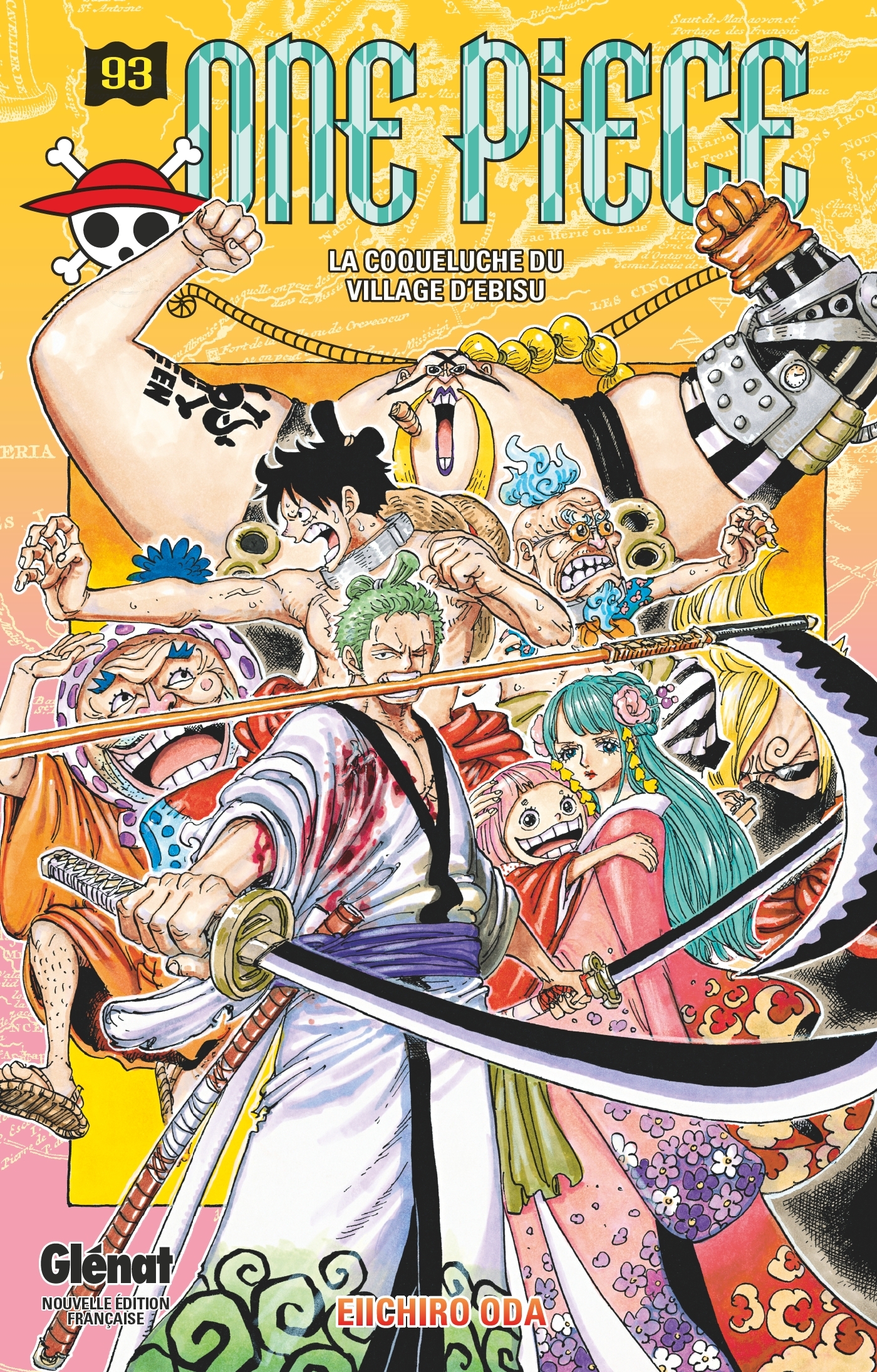 One Piece - Tome 93 : La coqueluche du village d'Ebisu - Édition originale