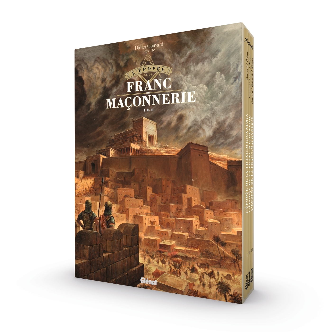 L'Épopée de la franc-maçonnerie - Coffret Tomes 1 à 3