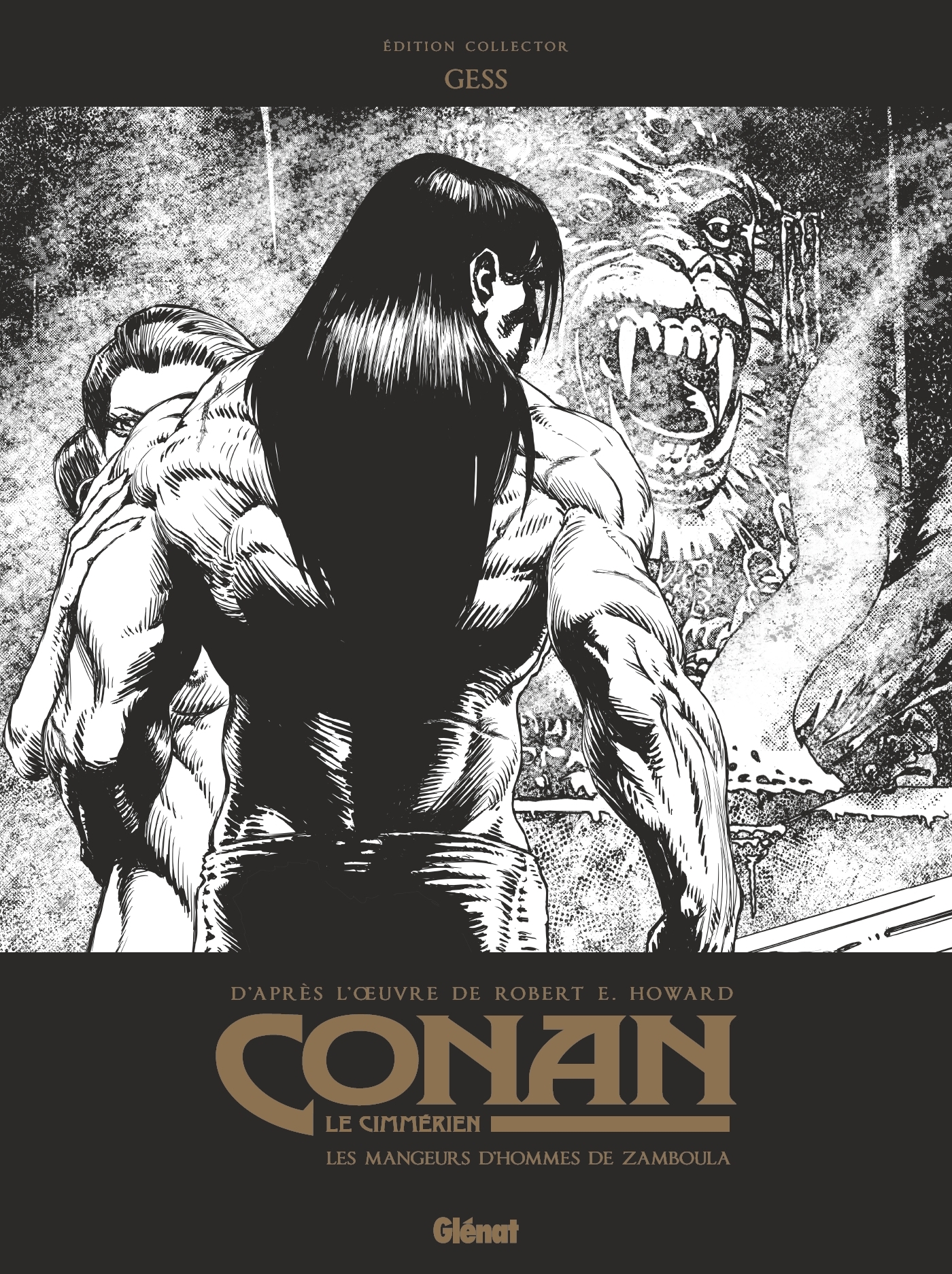 Conan le Cimmérien - Les Mangeurs d'hommes de Zamboula - Édition grand format N&B