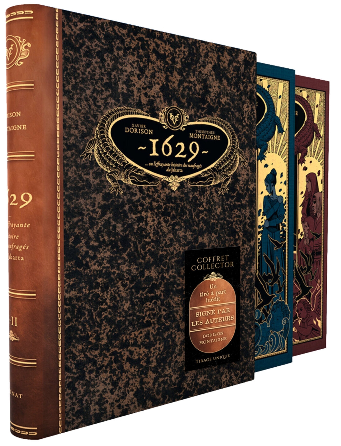 1629, ou l'effrayante histoire des naufragés du Jakarta - Coffret Collector Tomes 01 et 02