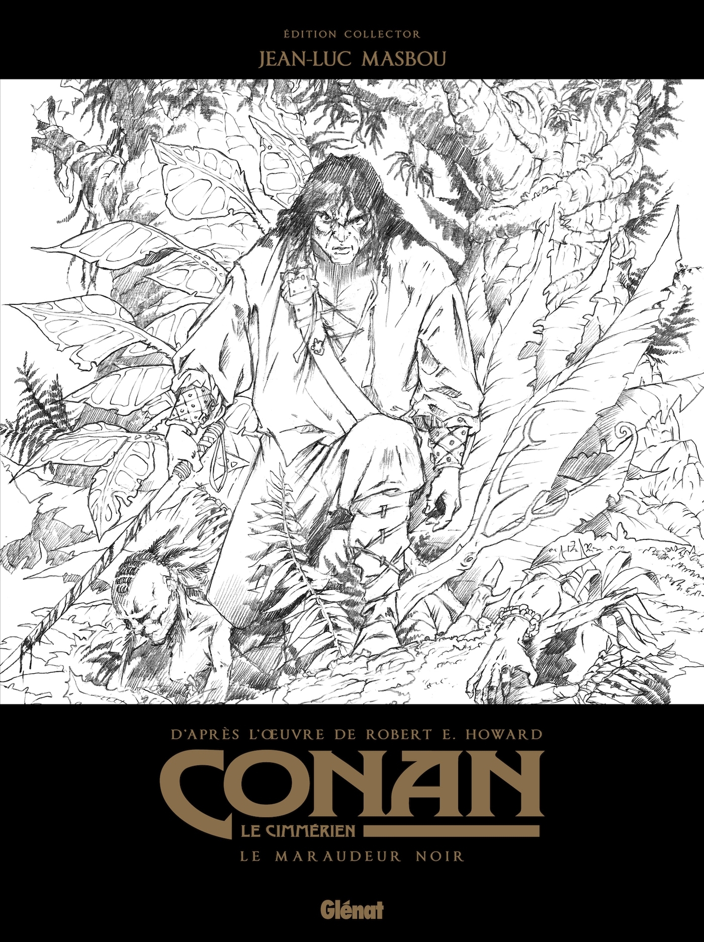 Conan le Cimmérien - Tome 14 : Le Maraudeur noir - Édition grand format N&B