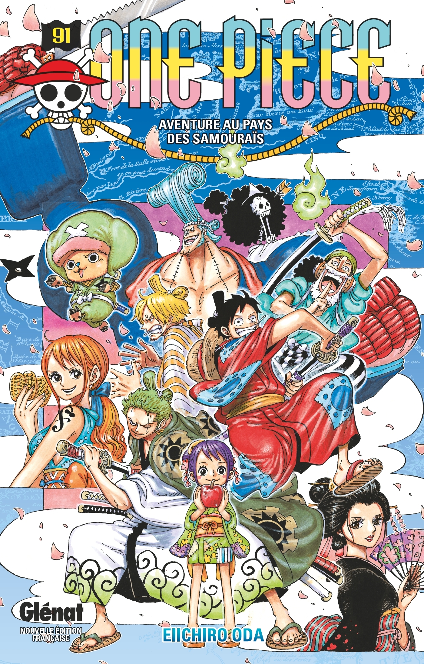 One Piece - Tome 91 : Aventure au pays des samouraïs - Édition originale