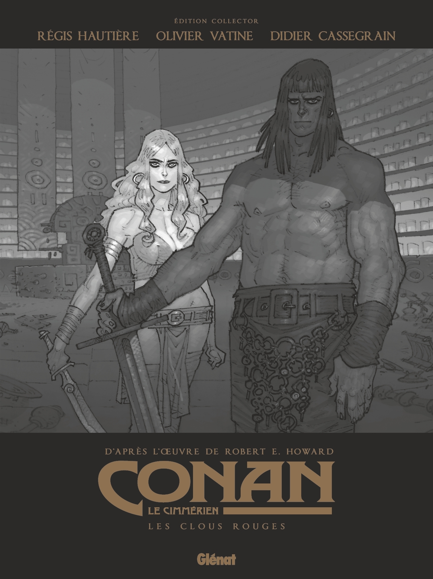 Conan le Cimmérien - Les Clous rouges - Édition grand format N&B