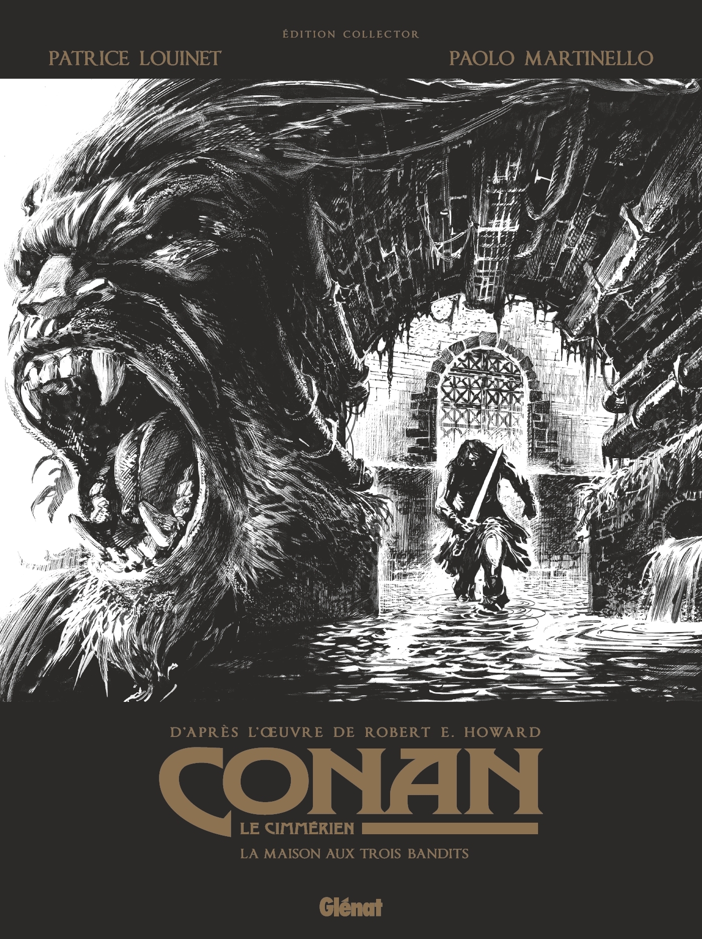Conan le Cimmérien - La Maison aux trois bandits - Édition grand format N&B