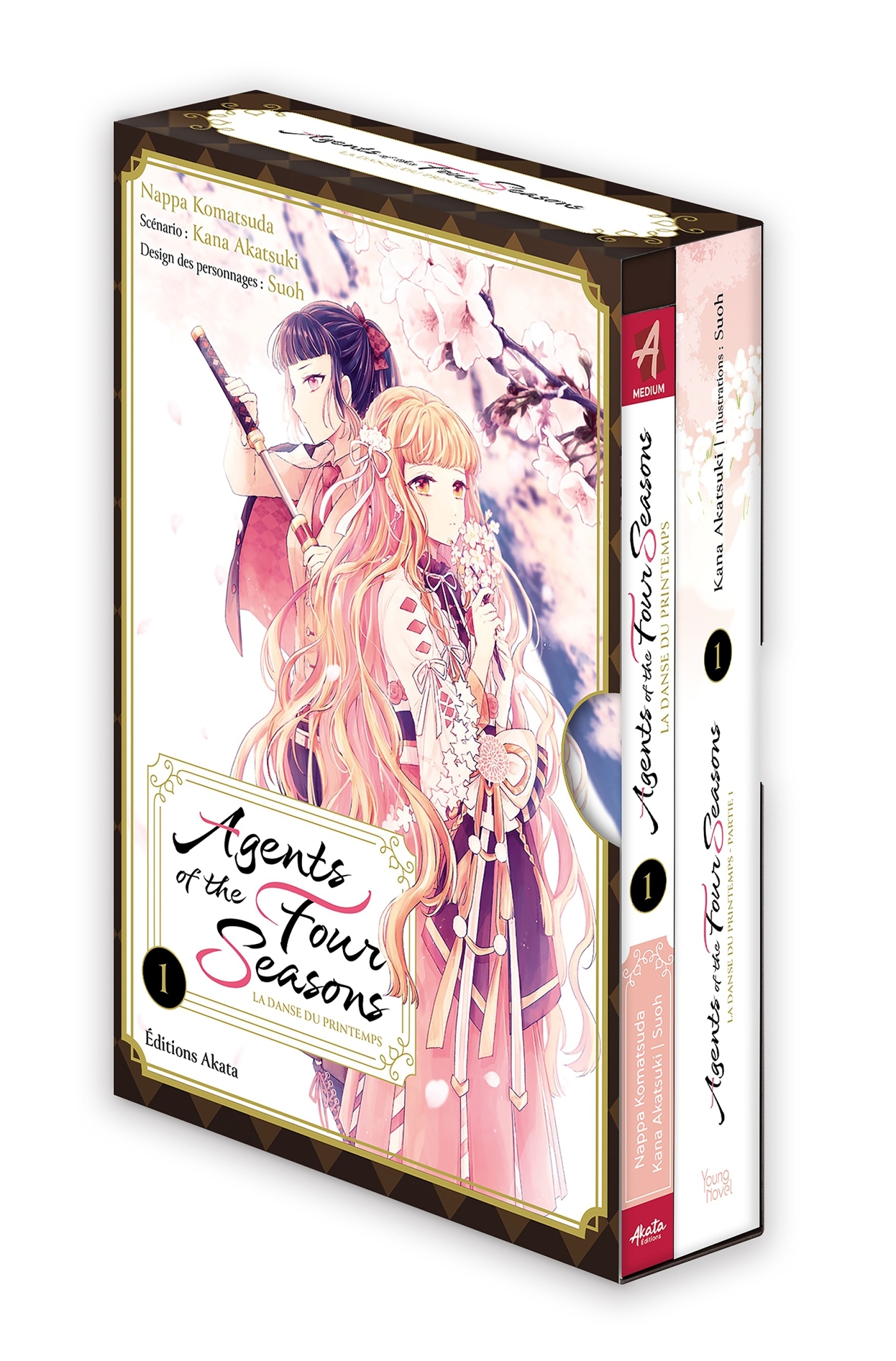 Agents of the Four Seasons : La Danse du printemps - Pack découverte : Manga Tome 1 et roman Tome 1