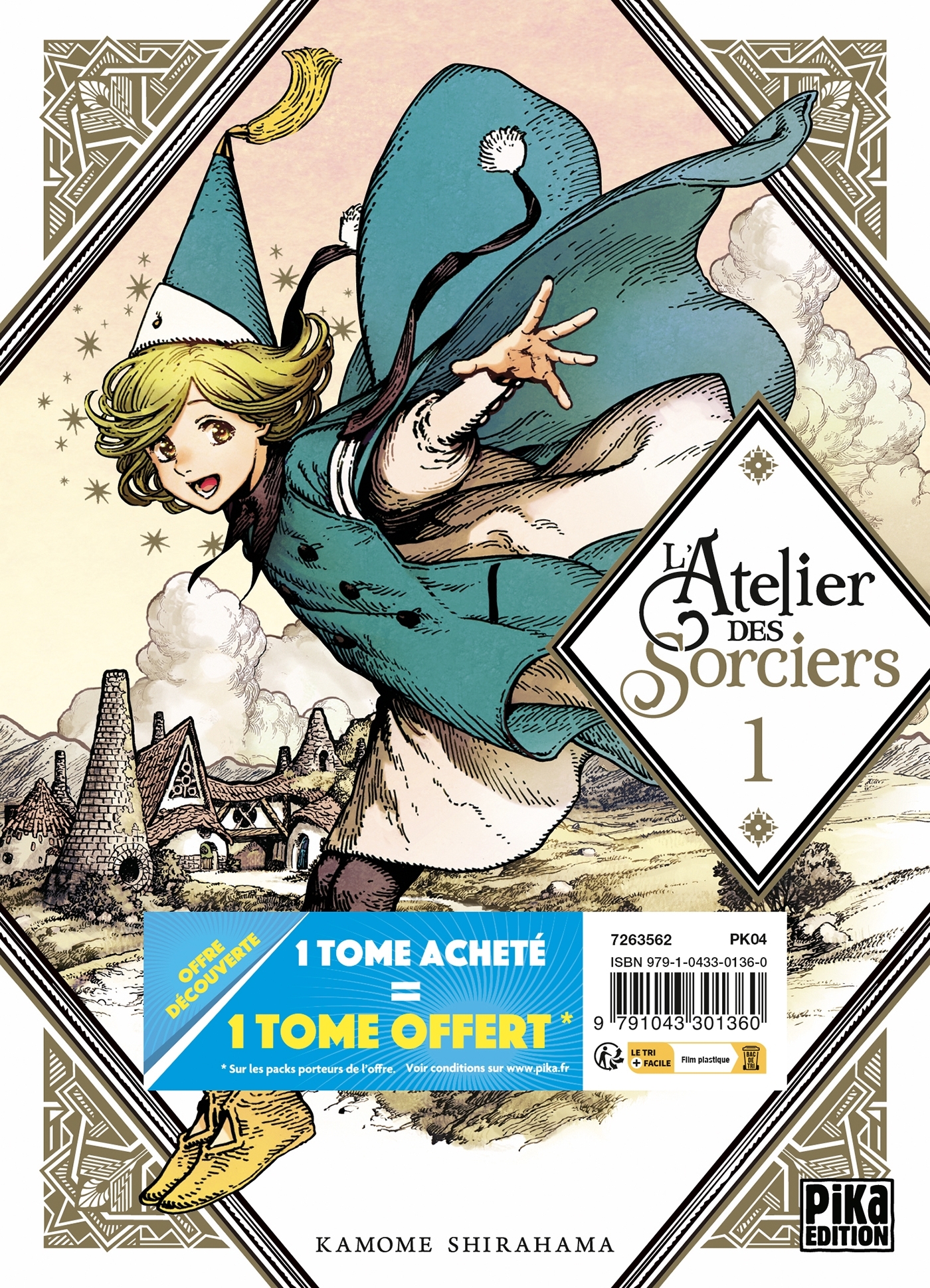 L'Atelier des sorciers Pack Offre Découverte T01 et T02