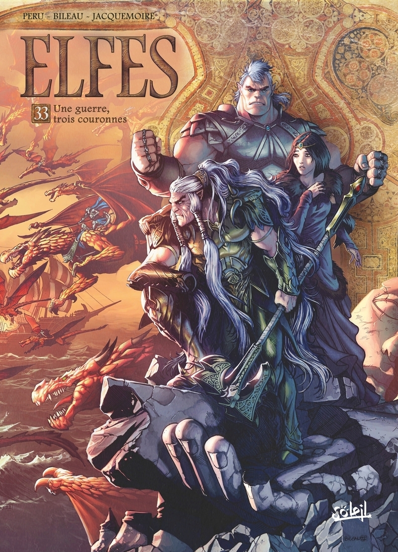 Elfes - Tome 33 Une guerre, trois couronnes
