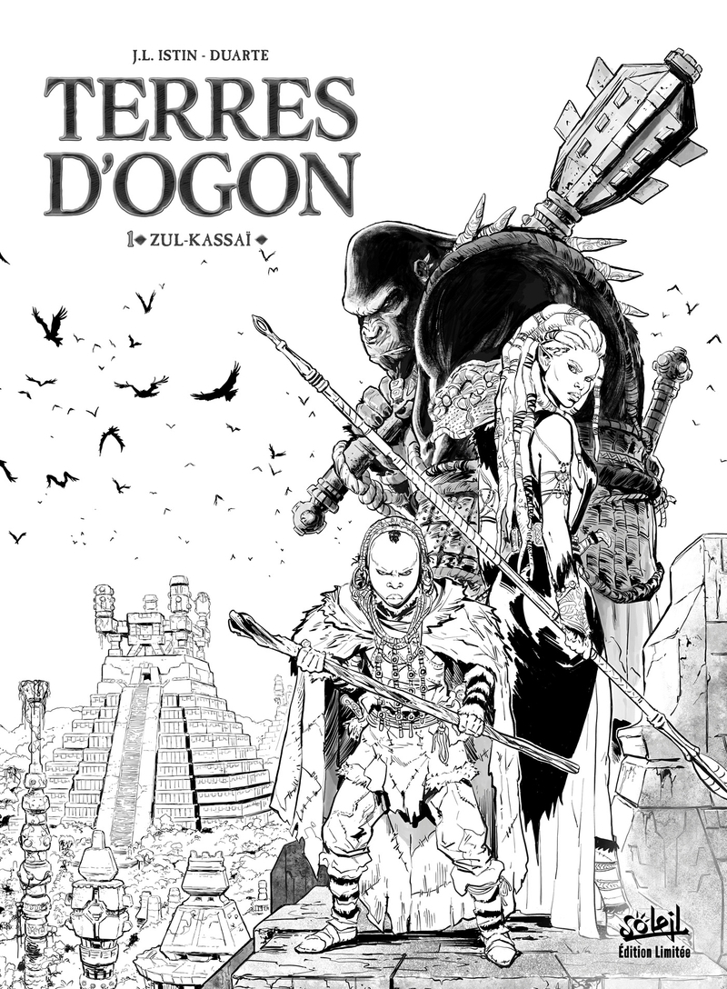 Terres d'Ogon T01 - Zul Kassaï - Édition N&B