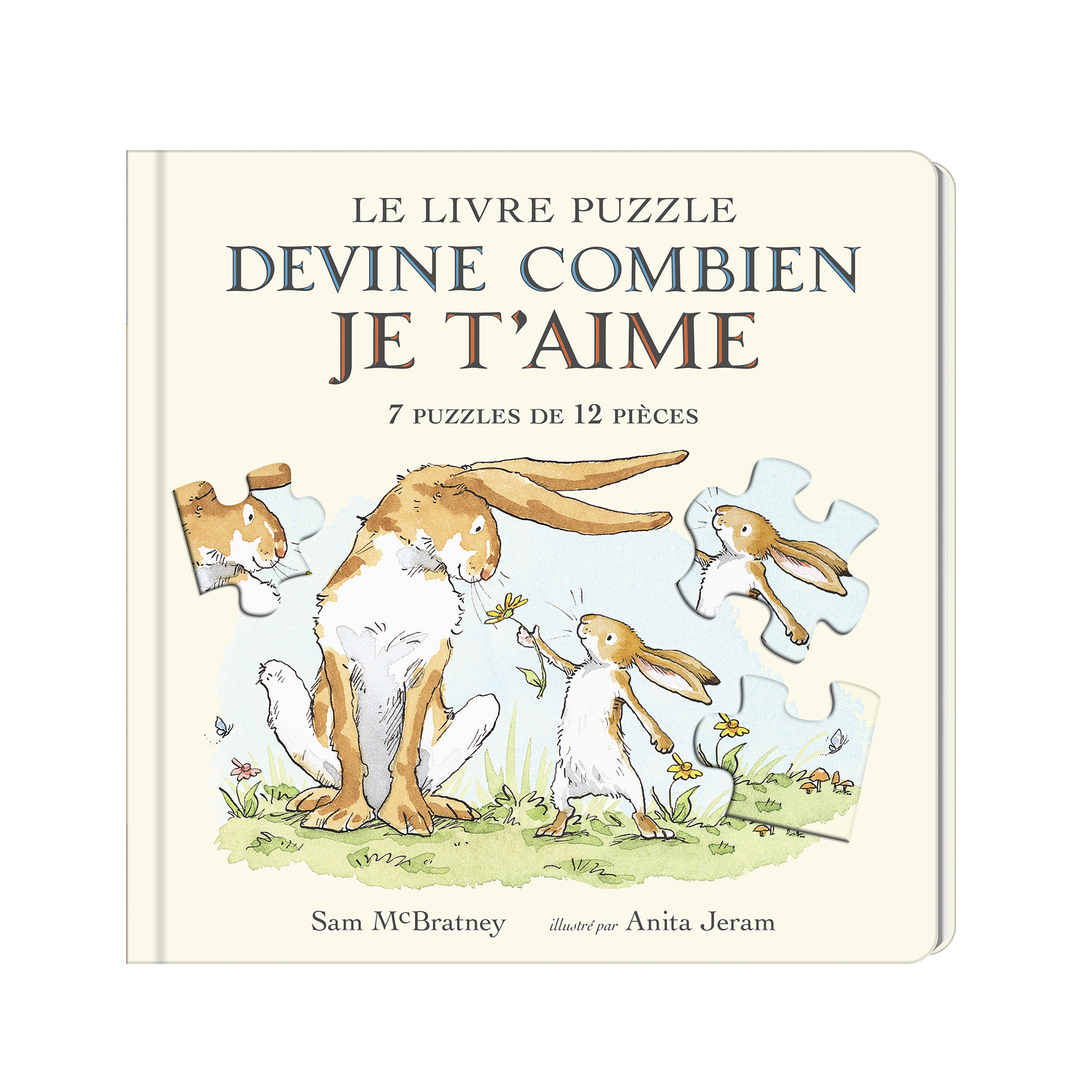 DEVINE COMBIEN JE T´AIME - LIVRE-PUZZLE