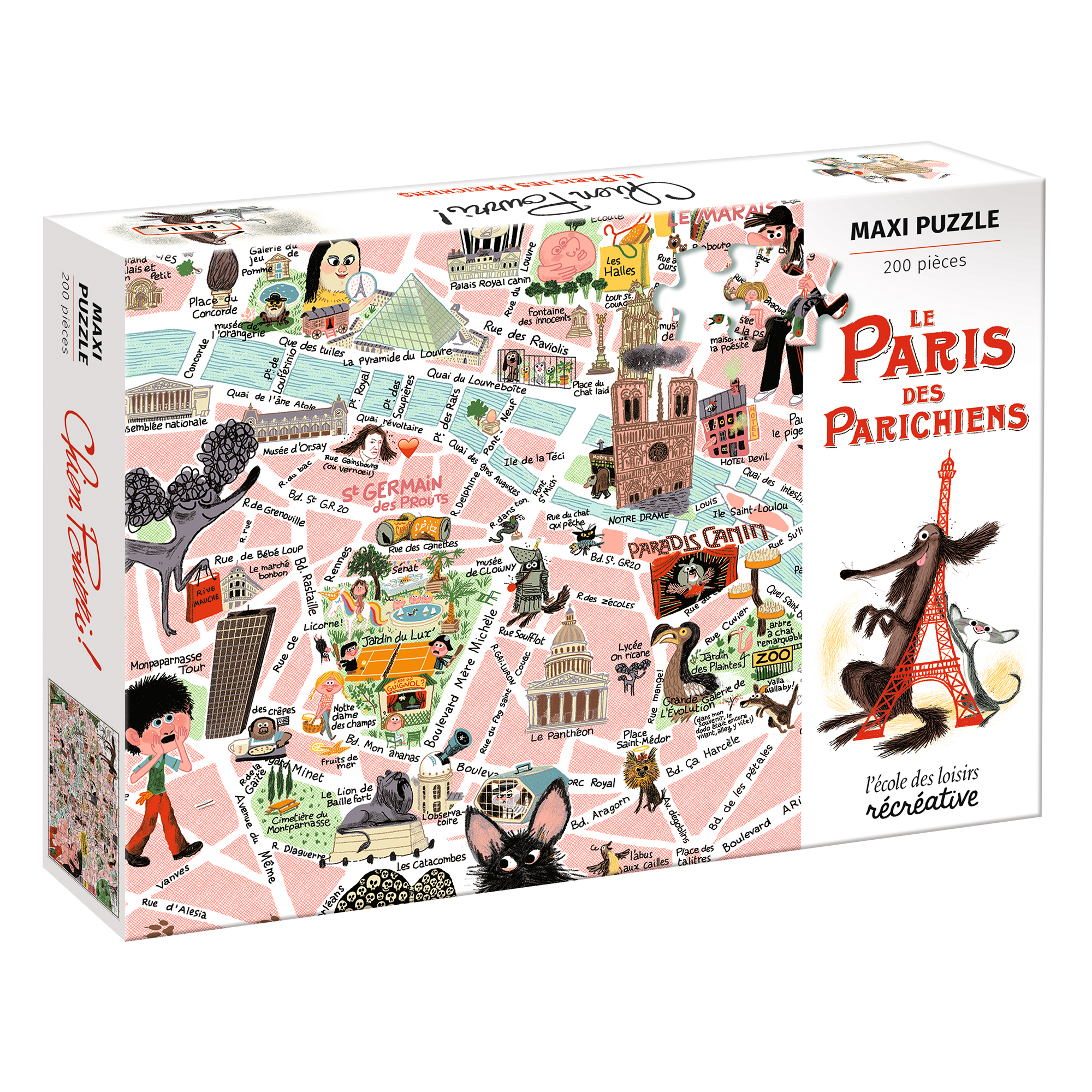 PARIS DES PARICHIENS - (PUZZLE 200 PIECES)