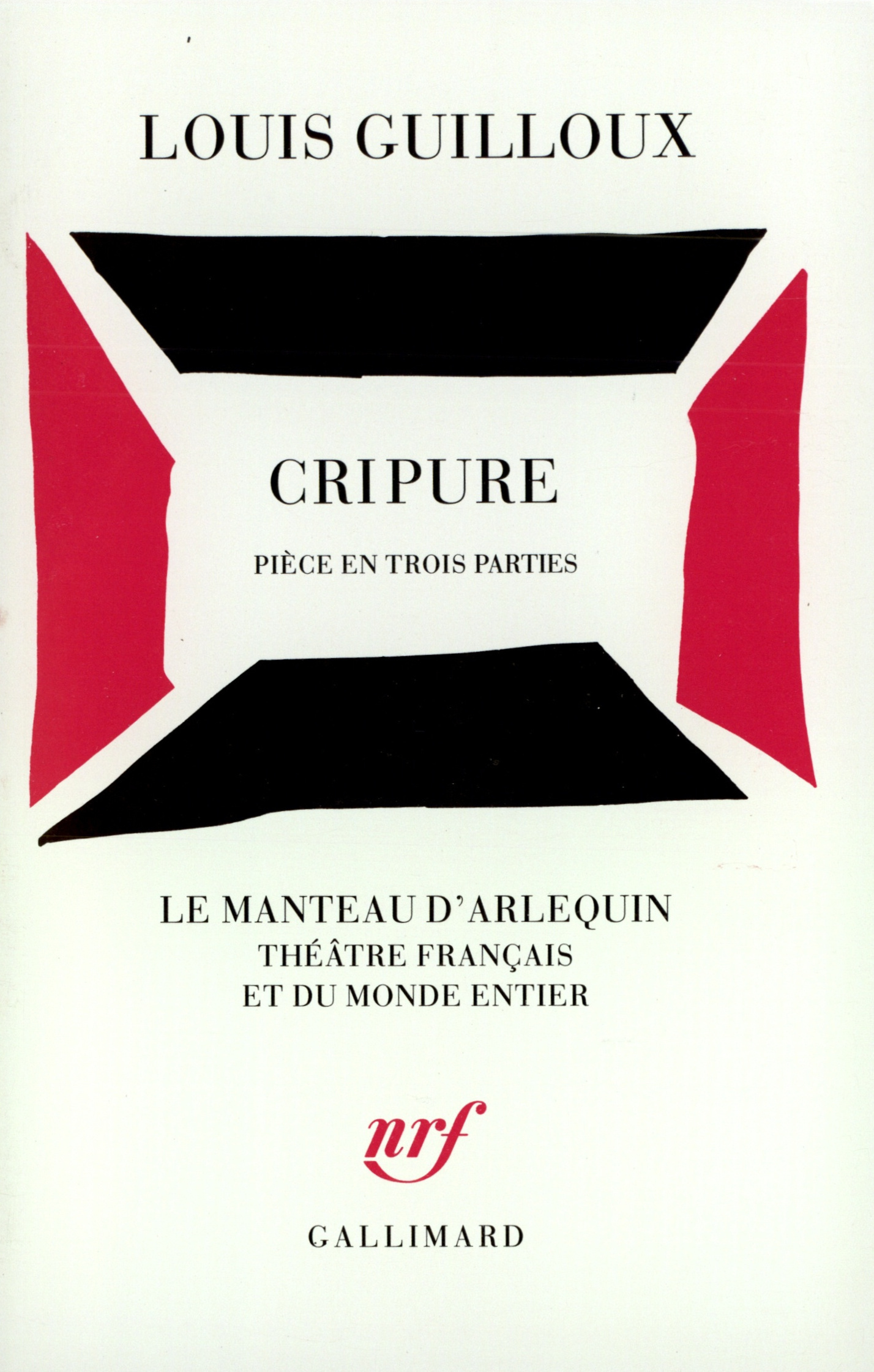 CRIPURE(PIECE EN TROIS PARTIES)