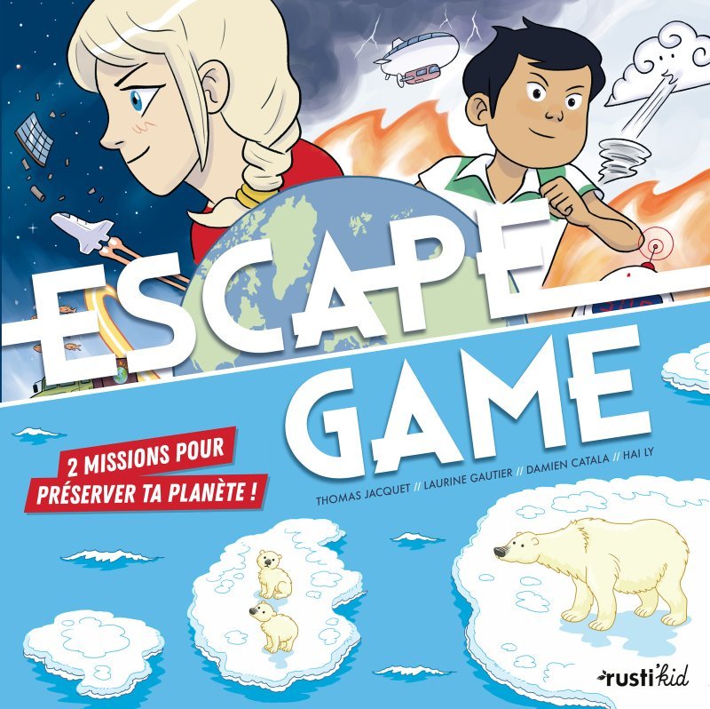 ESCAPE GAME : 2 MISSIONS POUR PRESERVER TA PLANETE ! - DEFENDS LA TERRE ET SAUVE LA NATURE ET LES ANI
