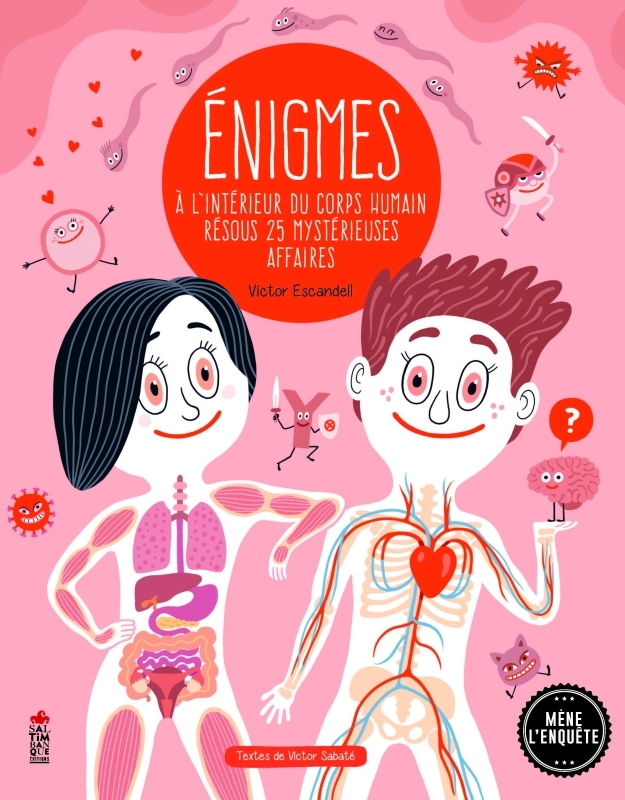 Enigmes à l'intérieur du corps humain - Résous 25 mystérieuses affaires