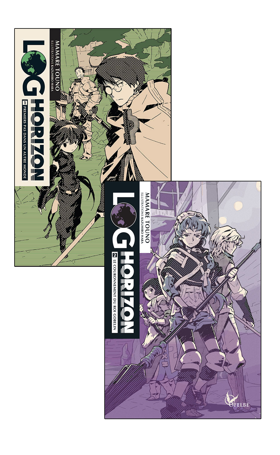 PACK LOG HORIZON T1 & T2 UN TOME OFFERT