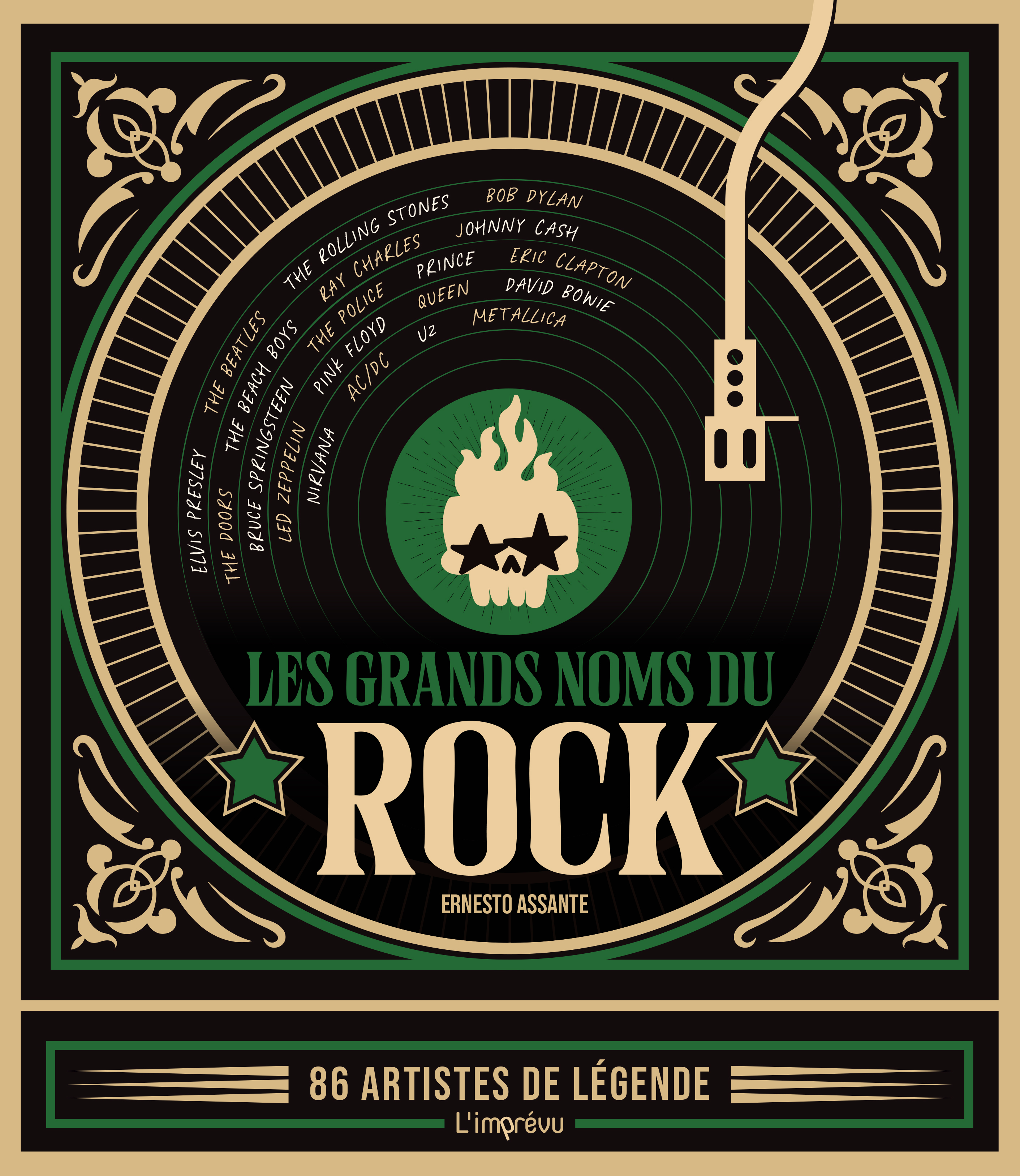 LES GRANDS NOMS DU ROCK - 86 ARTISTES DE LEGENDE