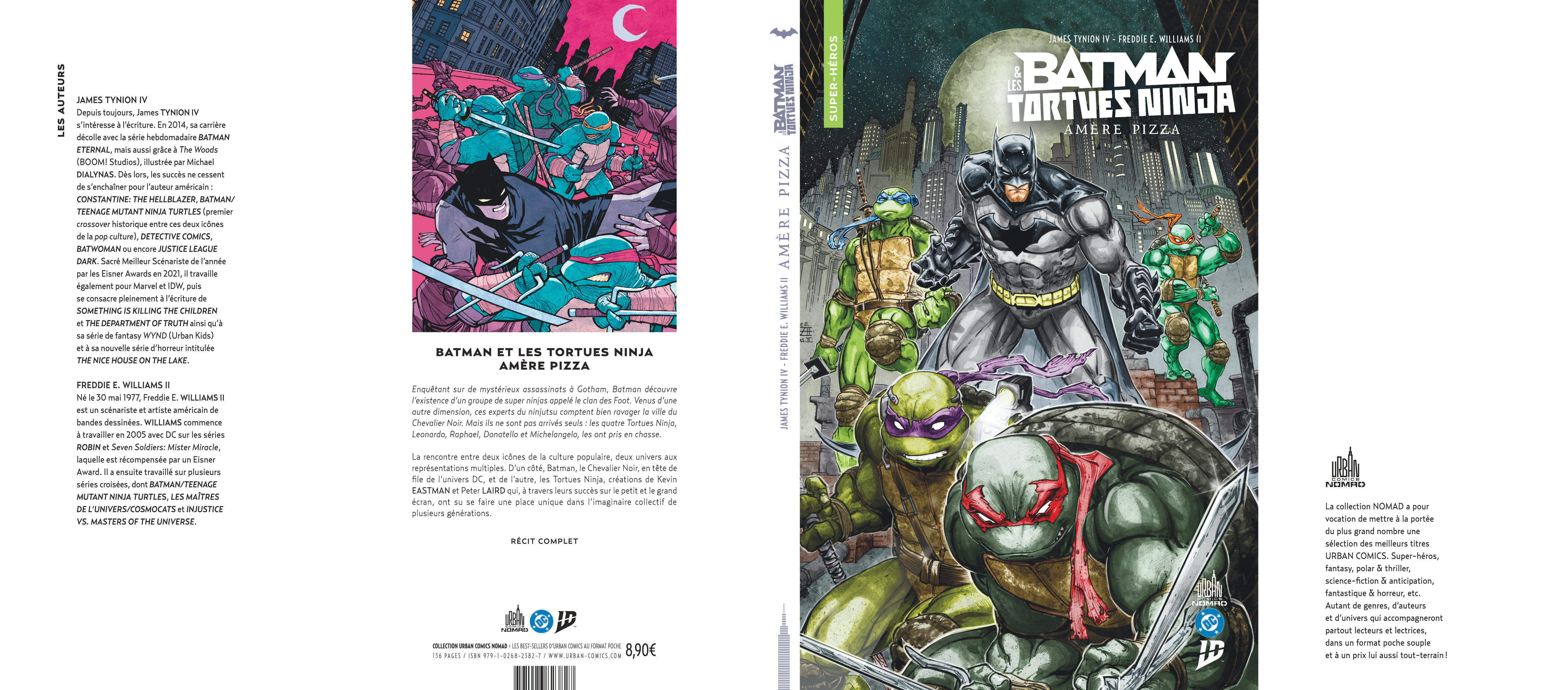 Urban Comics Nomad : Batman et les Tortues Ninja - Amère pizza